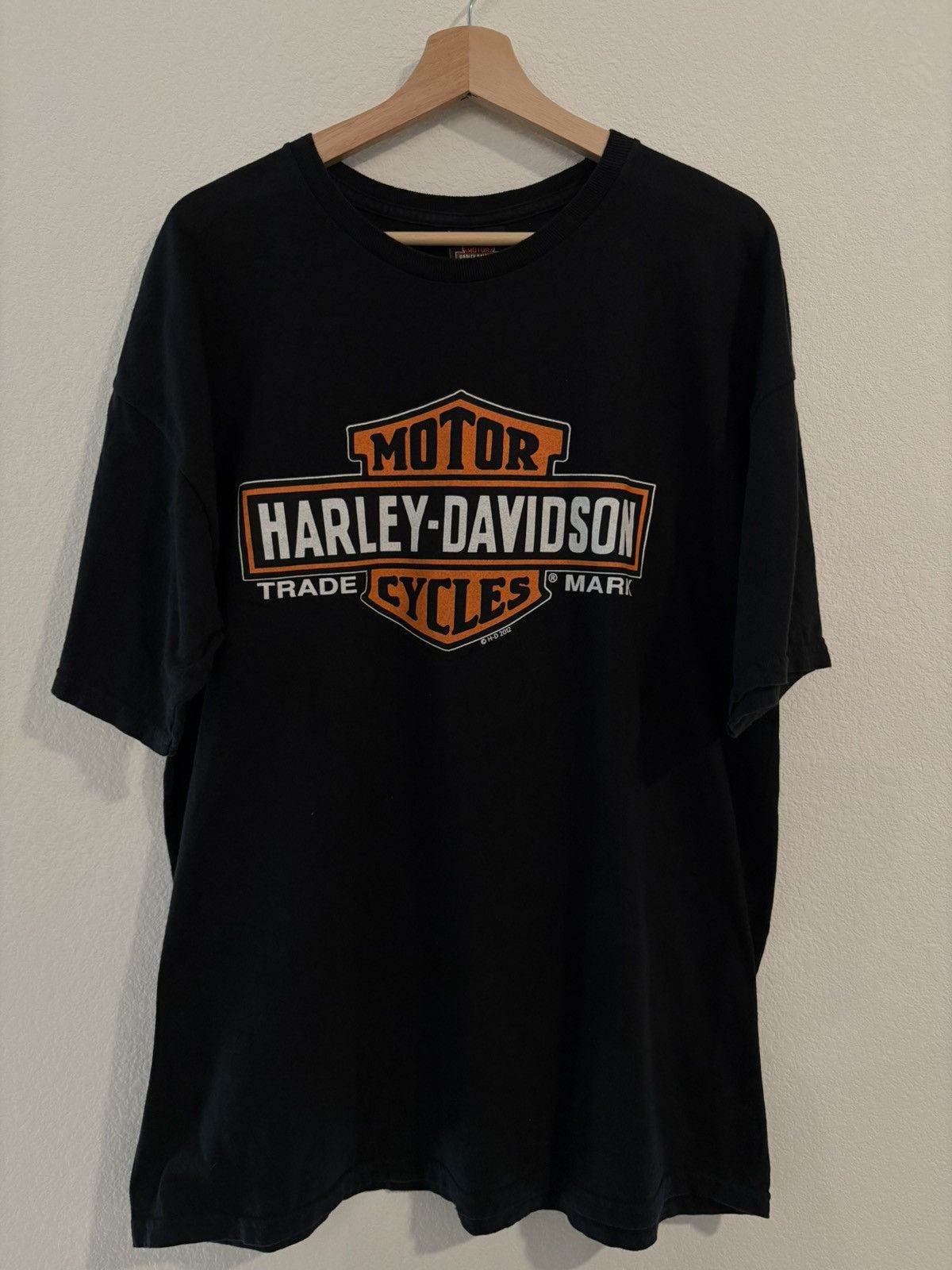 Harley Davidson 2012 Vintage Harley Davidson NYC T-Shirt Size US XL / EU 56 / 4 - 2 Thumbnail