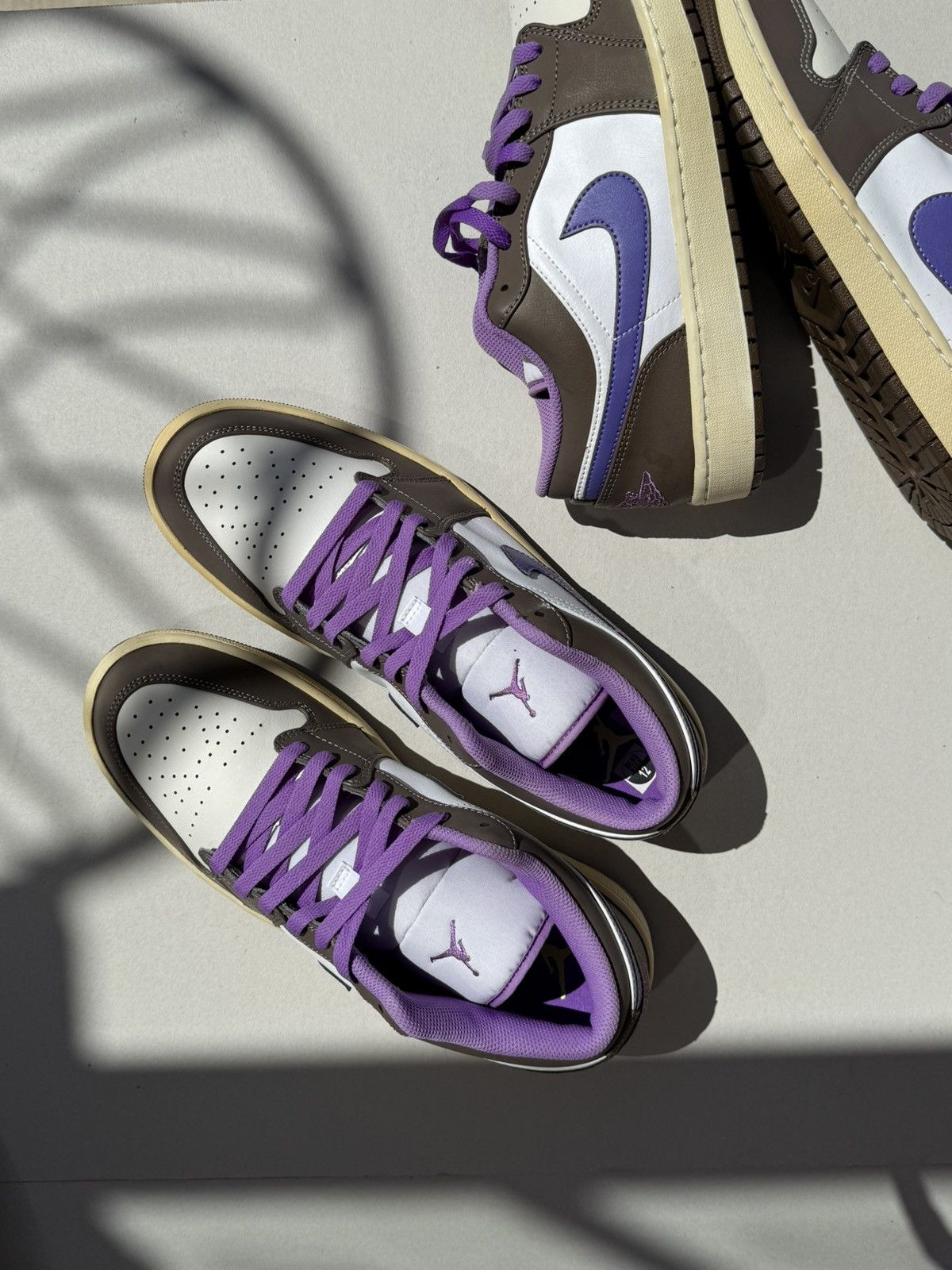 Jordan Brand (new+box) Custom Air Jordan 1 Low Men Sz 12 US (sun-dried) Size US 12 / EU 45 - 7 Thumbnail