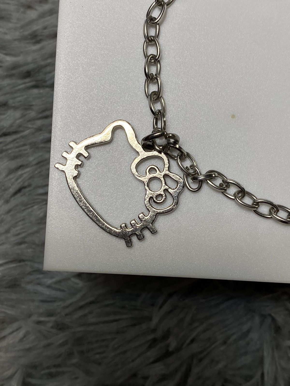 Jewelry Silver Hello Kitty Chain Bracelet | Cute Styl Size ONE SIZE - 2 Thumbnail