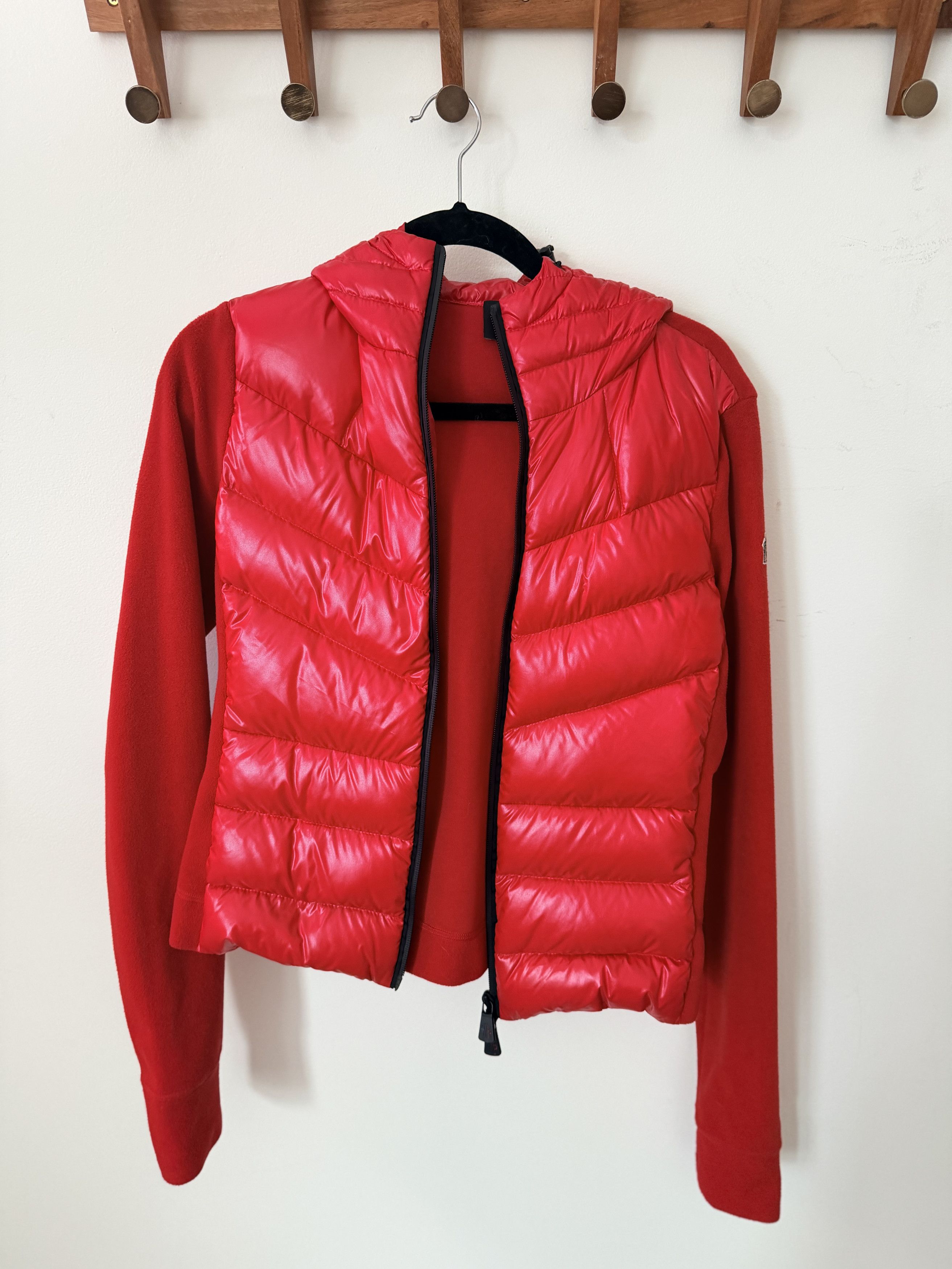 Moncler Grenoble Moncler Grenoble Maglia Cardigan – Red – Medium Size M / US 6-8 / IT 42-44 - 1 Thumbnail