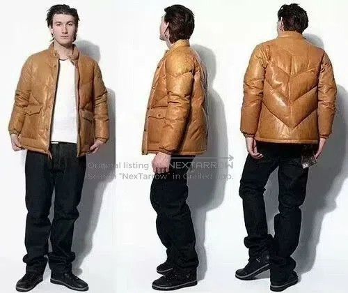 Schott Schott Vintage leather down Size US XL / EU 56 / 4 - 7 Thumbnail