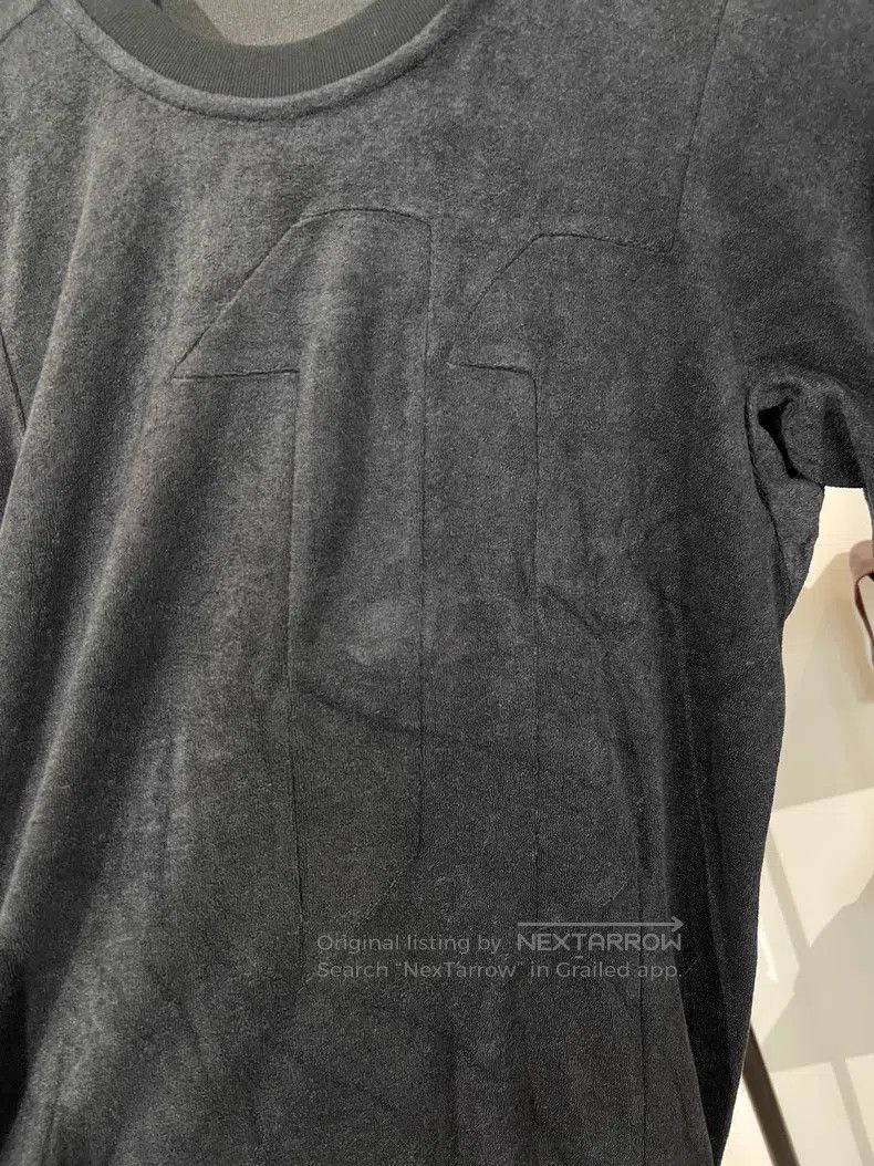 Boris Bidjan Saberi Boris Bidjan Saberi Long Sleeve Terry Hoodie| Size US XS / EU 42 / 0 - 3 Thumbnail