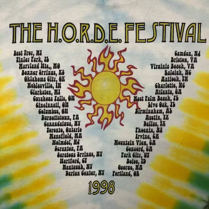 Delta × Vintage T95 VTG 90s VIKING HORDE FESTIVAL BY DELTA TEE Size US M / EU 48-50 / 2 - 2 Thumbnail