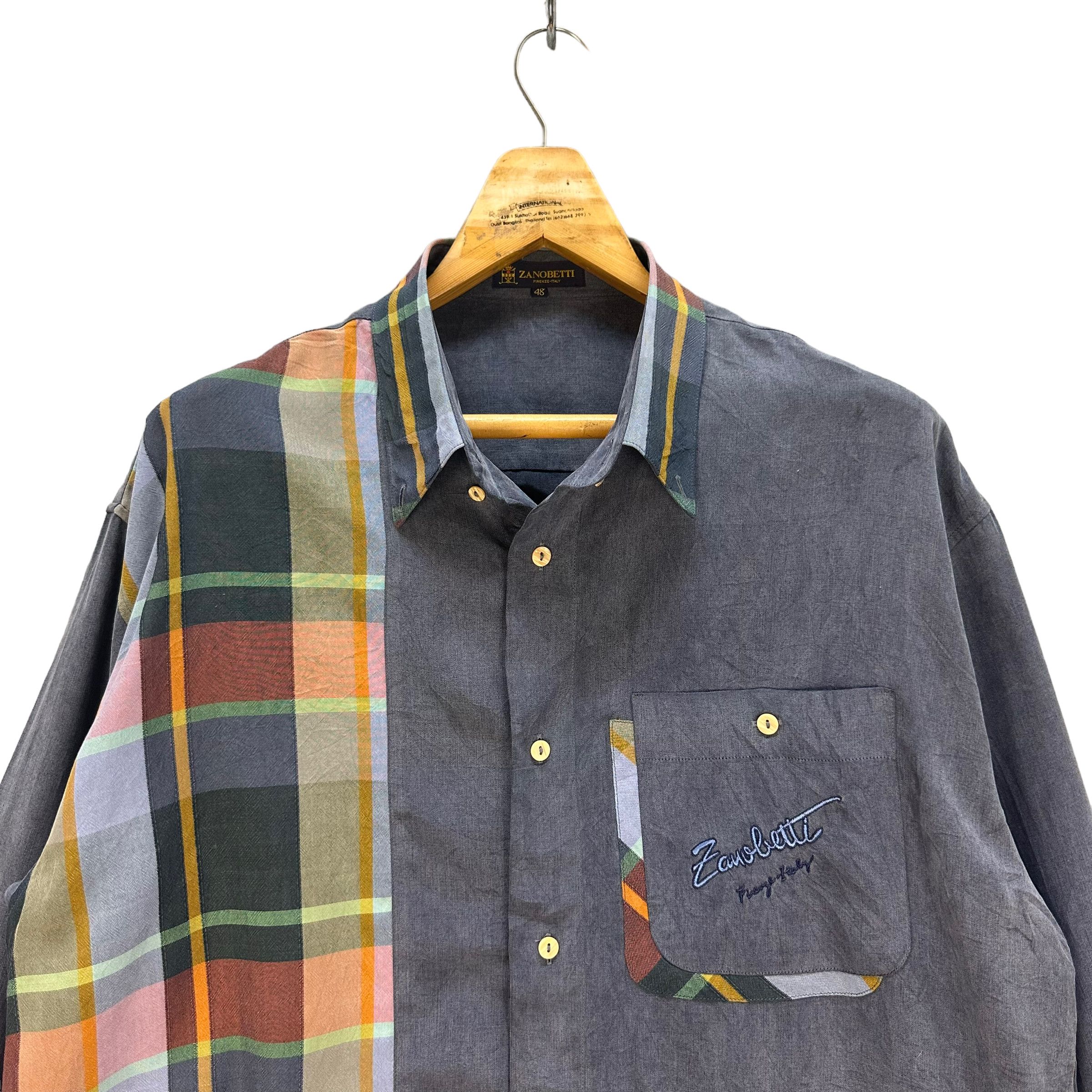 Other ZANOBETTI BUTTON UPS SHIRT #8253-217 Size US M / EU 48-50 / 2 - 2 Thumbnail