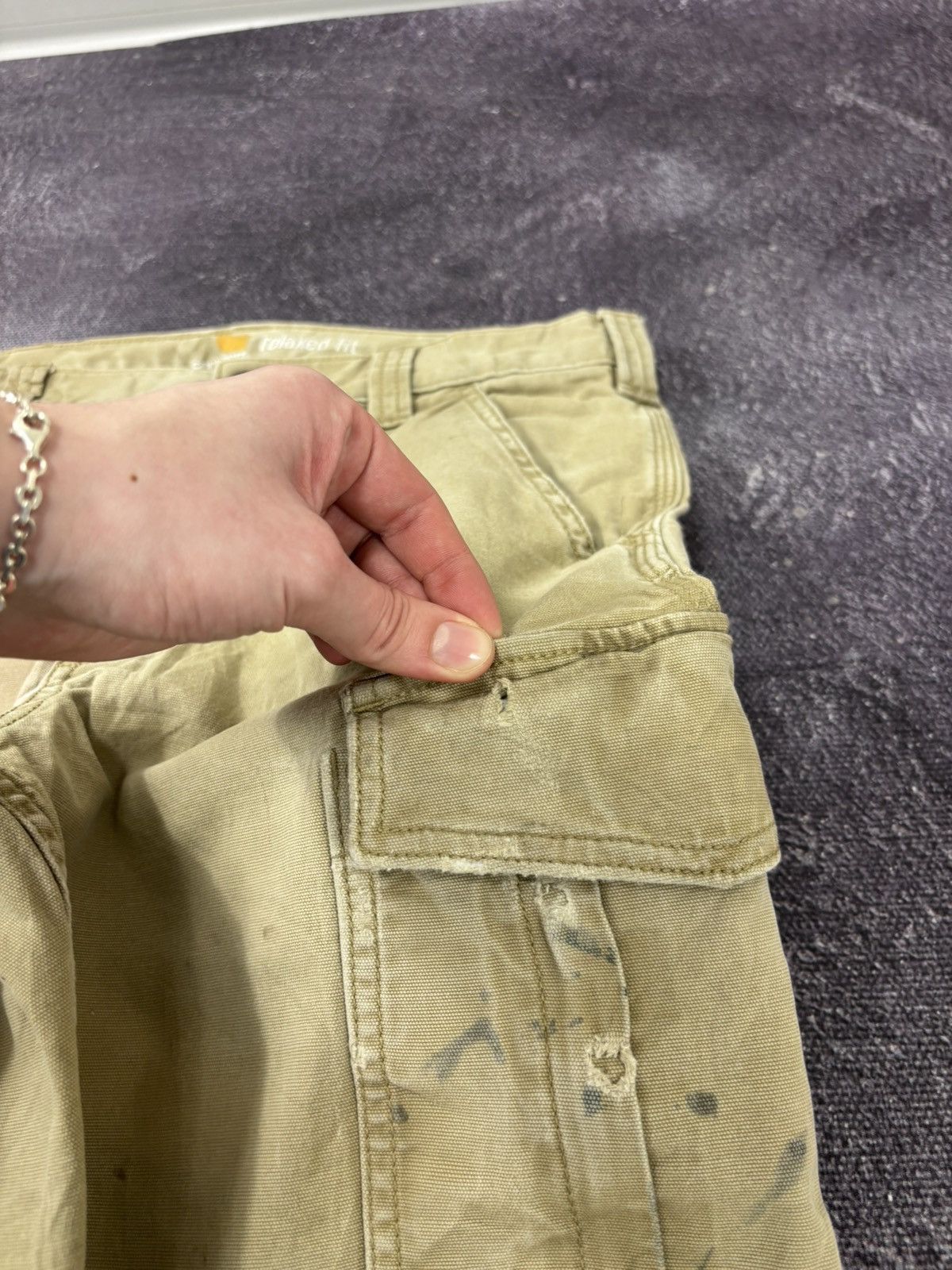 Carhartt Vintage Carhartt Relaxed Fit Flight Utility Hype Cargo Pants Size US 32 / EU 48 - 13 Thumbnail