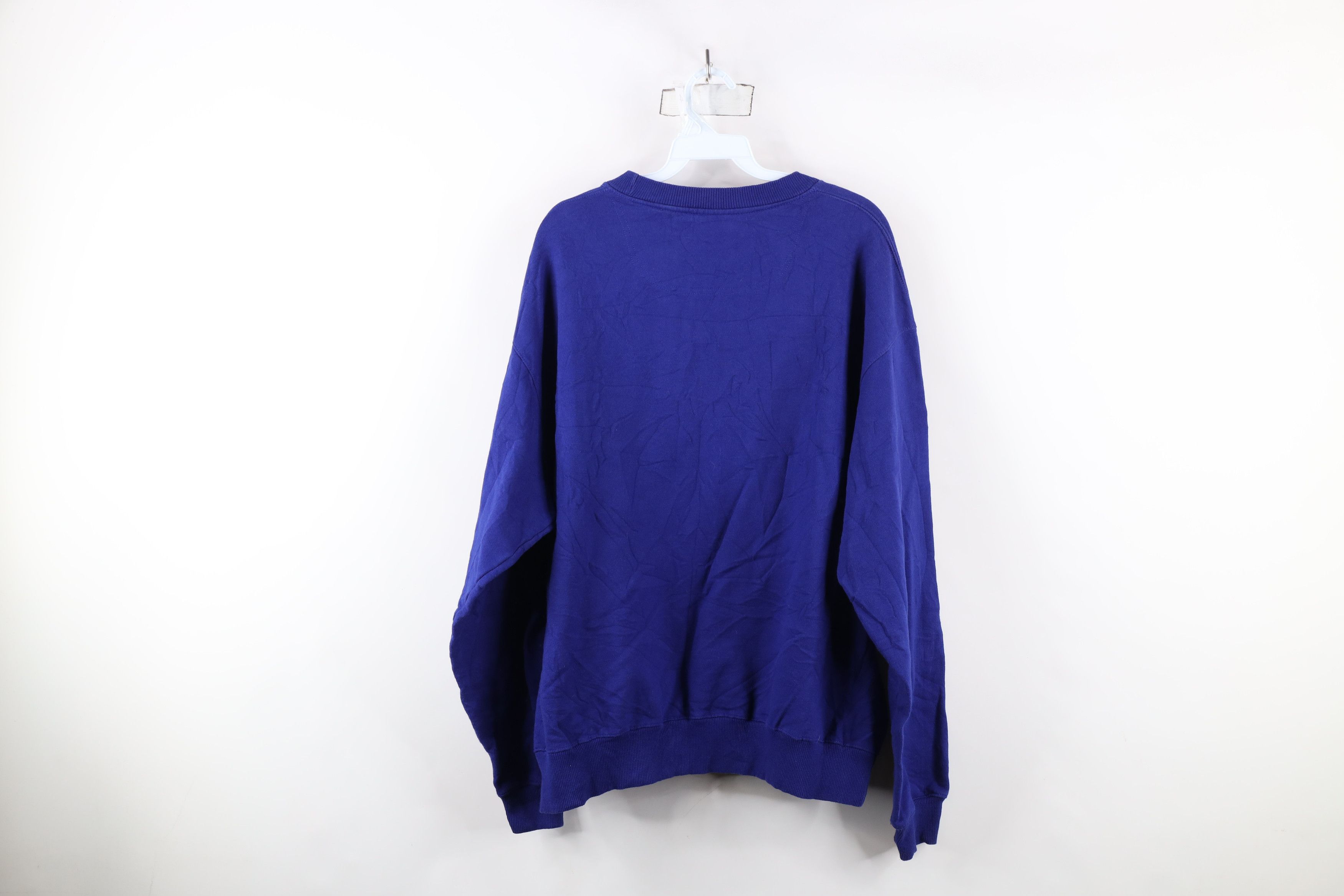 Champion × Vintage Vintage Y2K Champion Classic Logo Crewneck Sweatshirt Blue Size US XL / EU 56 / 4 - 11 Thumbnail