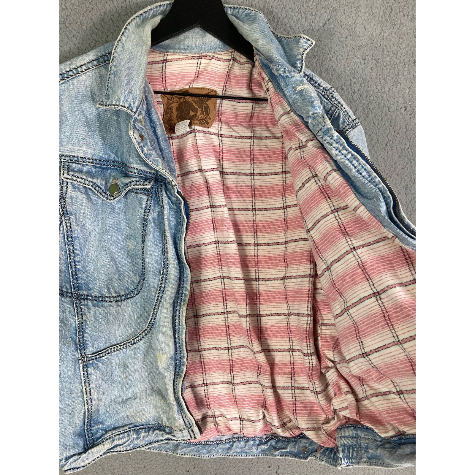 Other Vintage 80s Ary Cooper Wow Denim Jacket Women's Medium Size M / US 6-8 / IT 42-44 - 10 Thumbnail