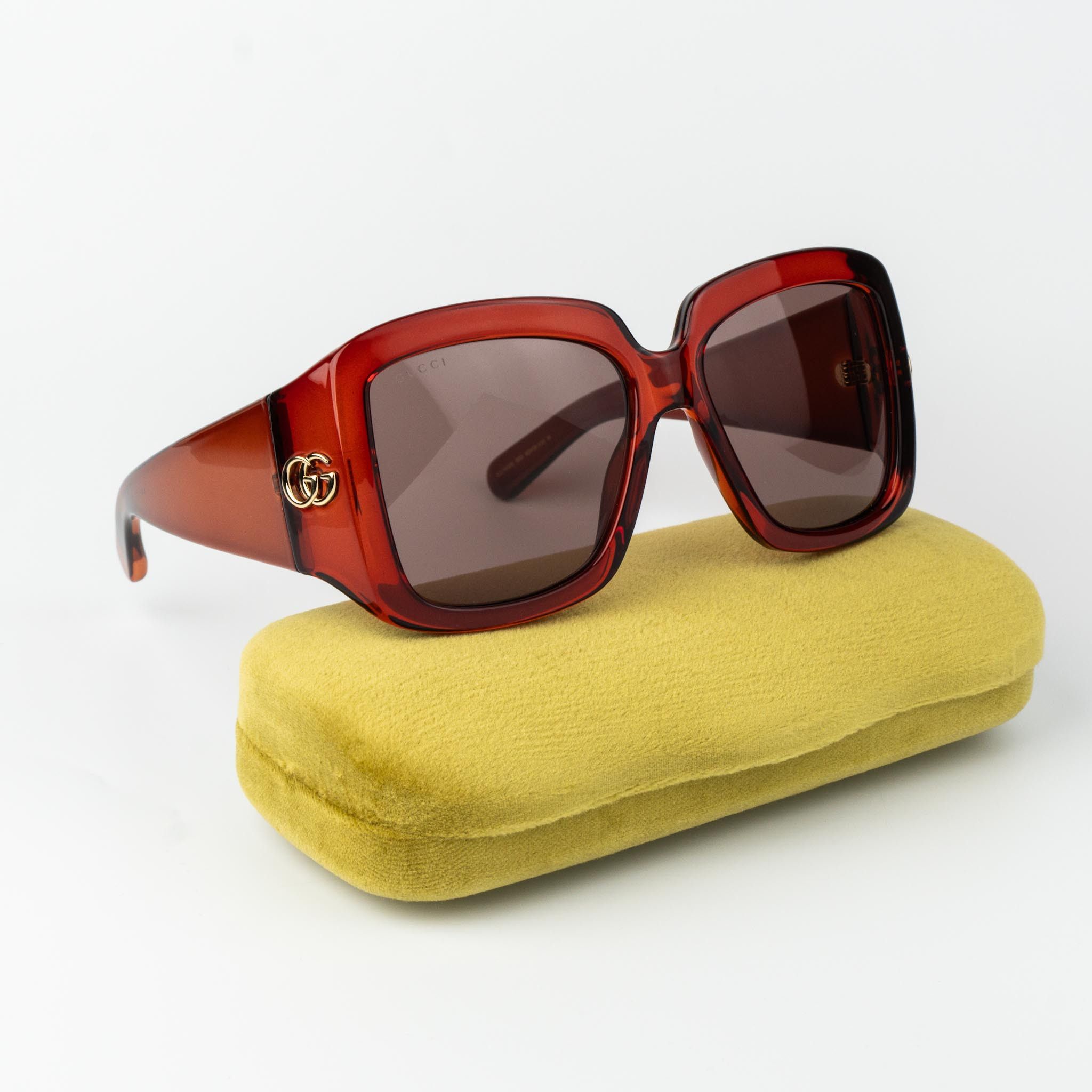 Gucci Gucci Women Sunglasses Square GG1402S 003 NEW  display picture 1