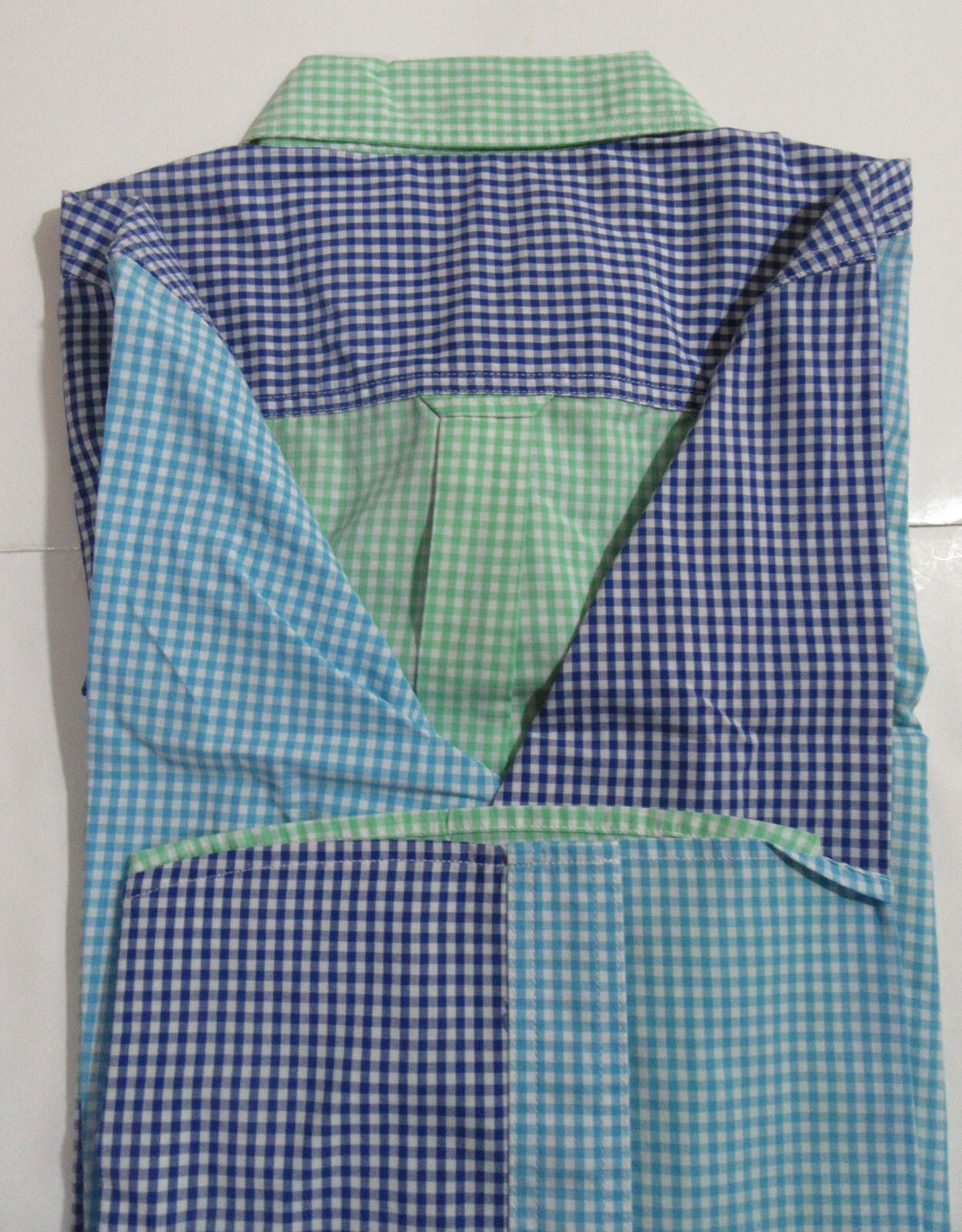 Chaps Chaps Mens Easy Care Long Sleeve Button Down Shirt Gingham Size US S / EU 44-46 / 1 - 3 Thumbnail