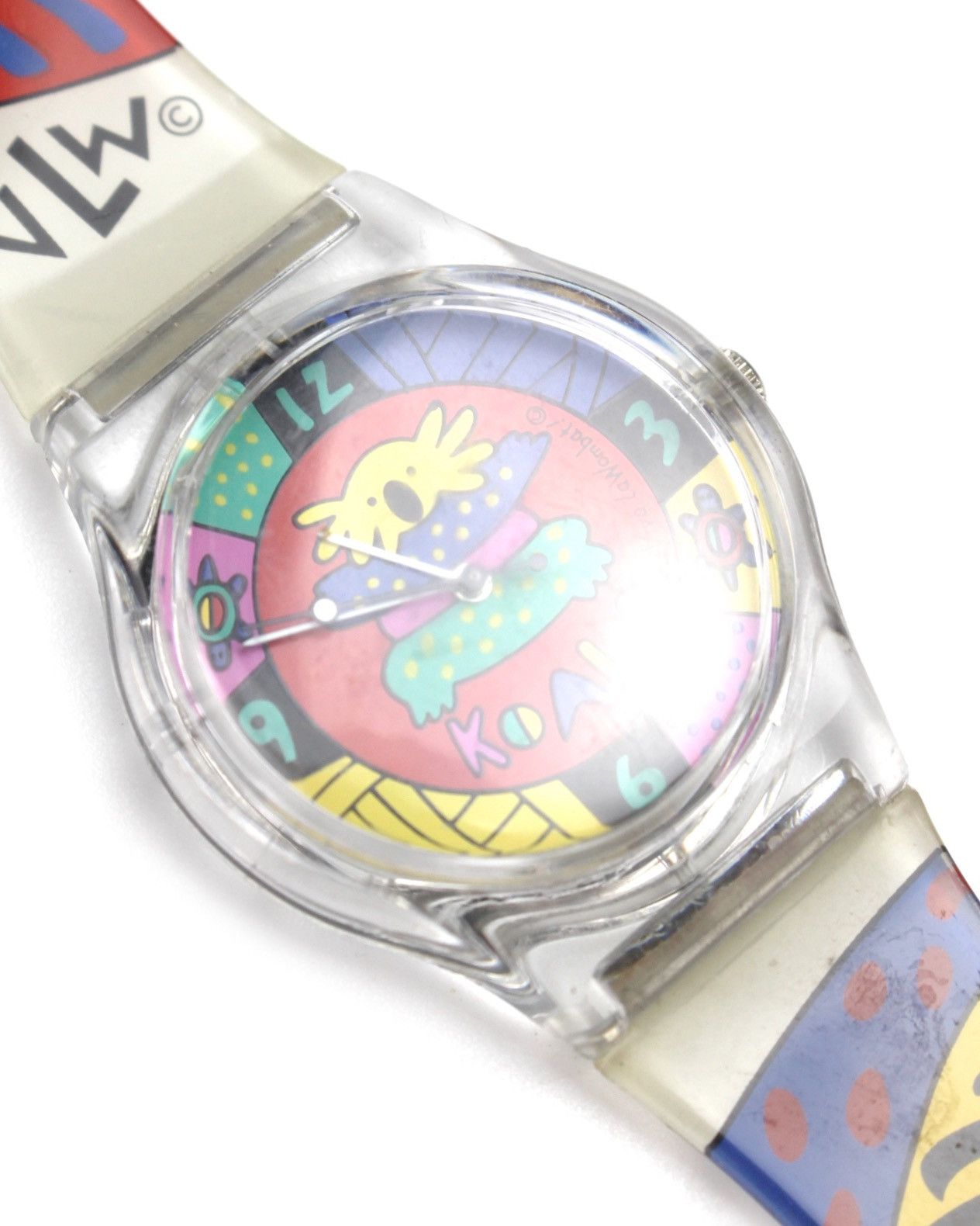 Japanese Brand 1990S JAXIS VIVA LA WOMBAT PETER MADDOX WATCH Size ONE SIZE - 4 Thumbnail