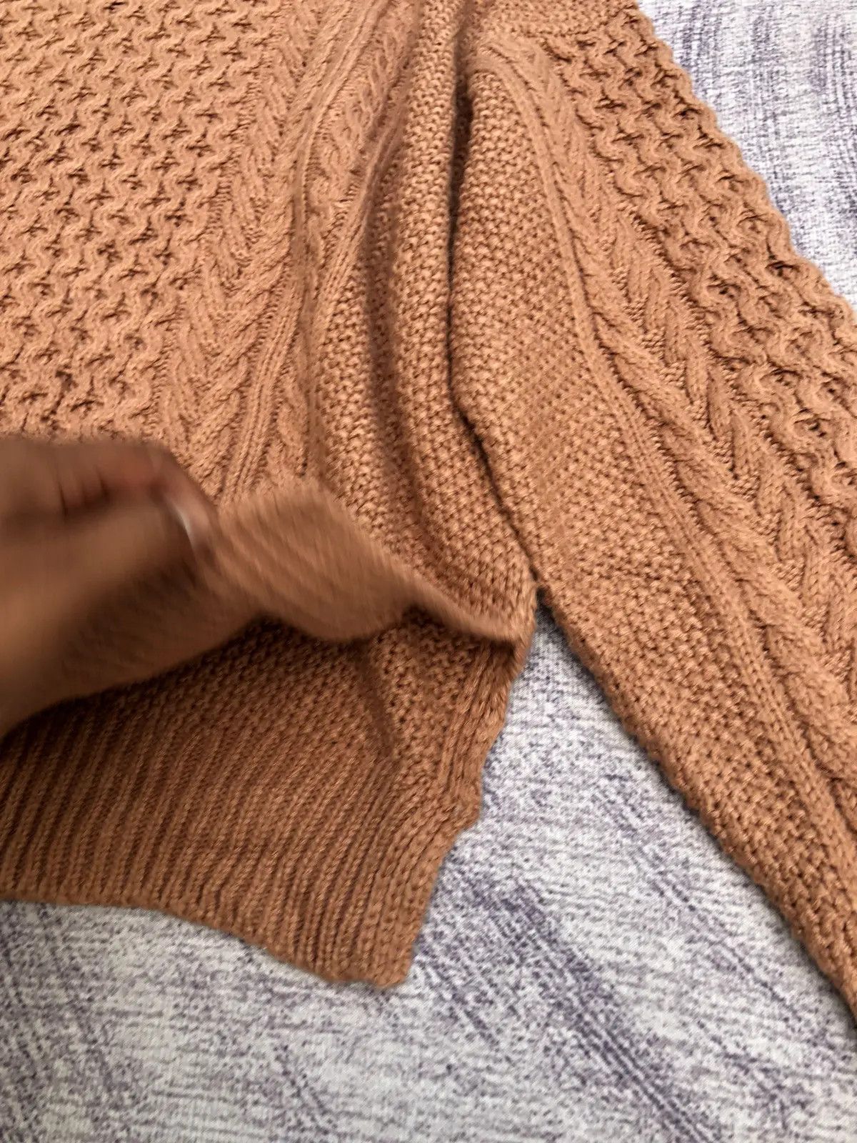 Designer × Vintage Japanese Knitsweater Pureknit Memeri/Jumper Like Crop Top Size US XL / EU 56 / 4 - 4 Thumbnail