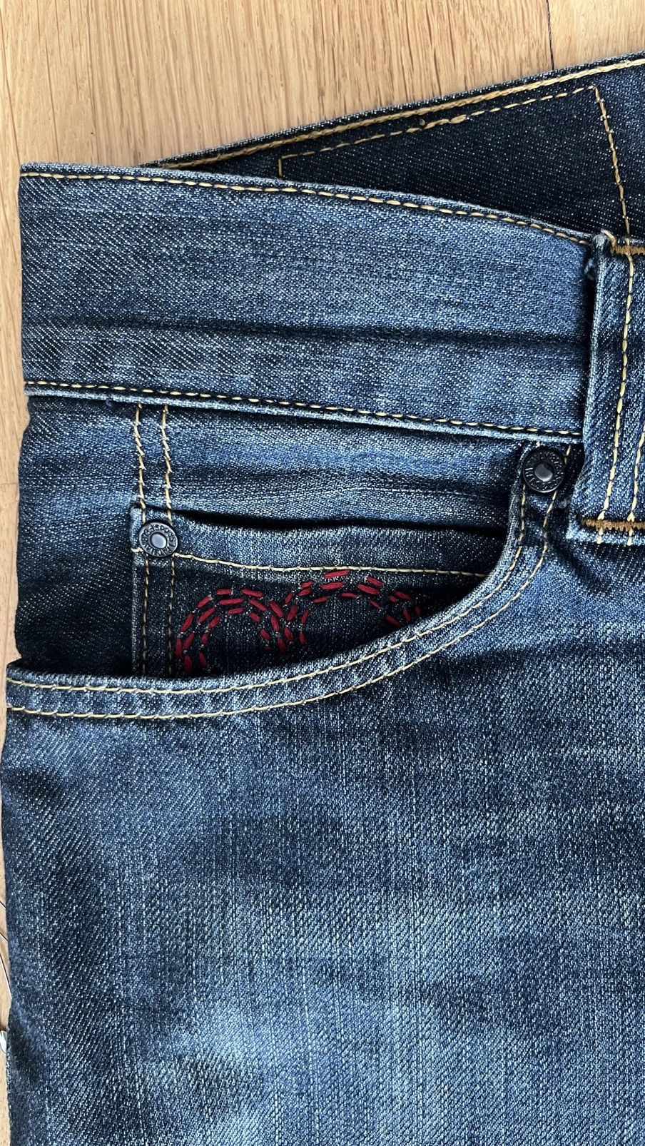 Levi's Vintage Clothing Levi’s 512 Bootcut Reworked Denim Size US 31 - 4 Thumbnail