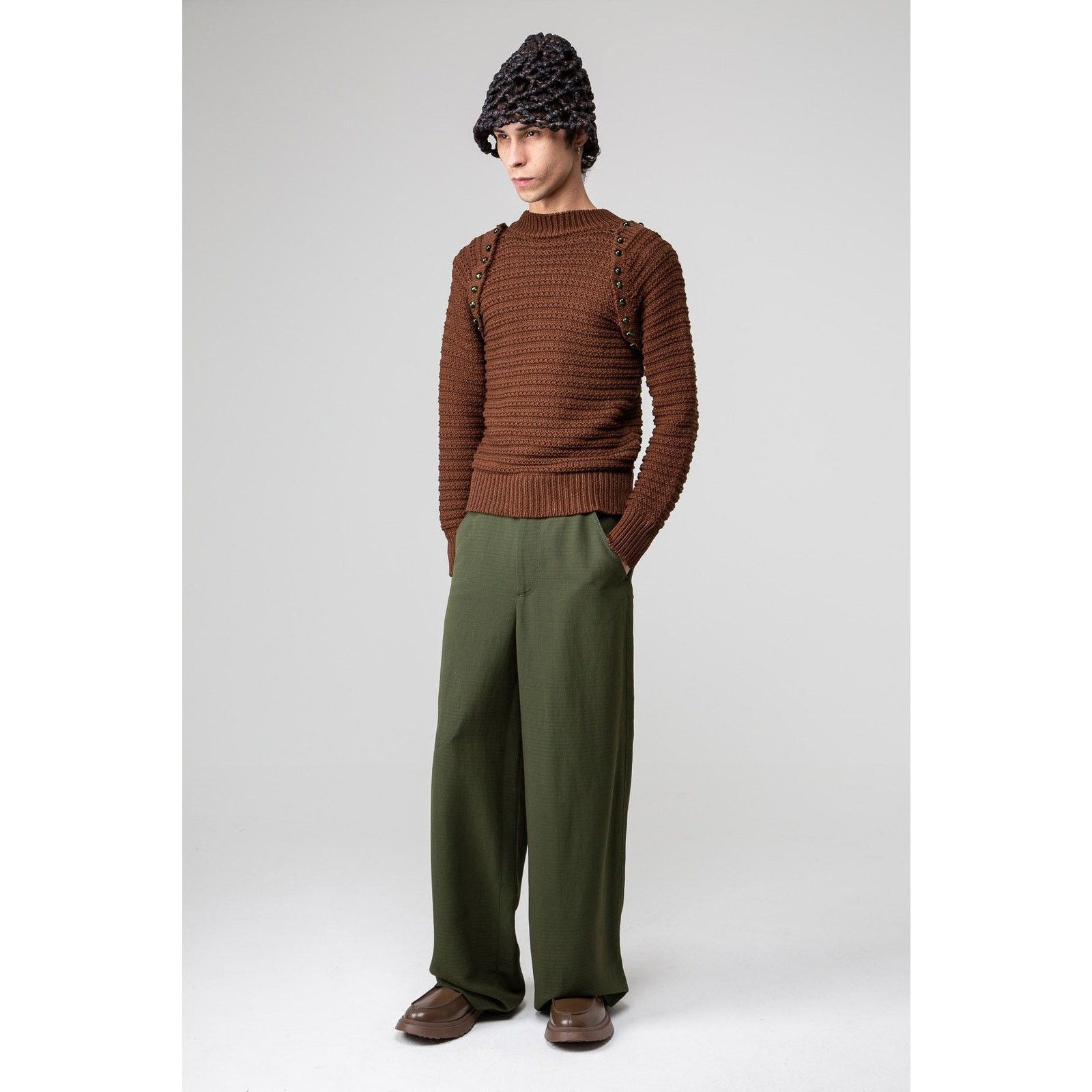 Namacheko $1095 Namacheko Runak Hybrid Knit Tank/Crewneck Size XS / US 0-2 / IT 36-38 - 5 Thumbnail