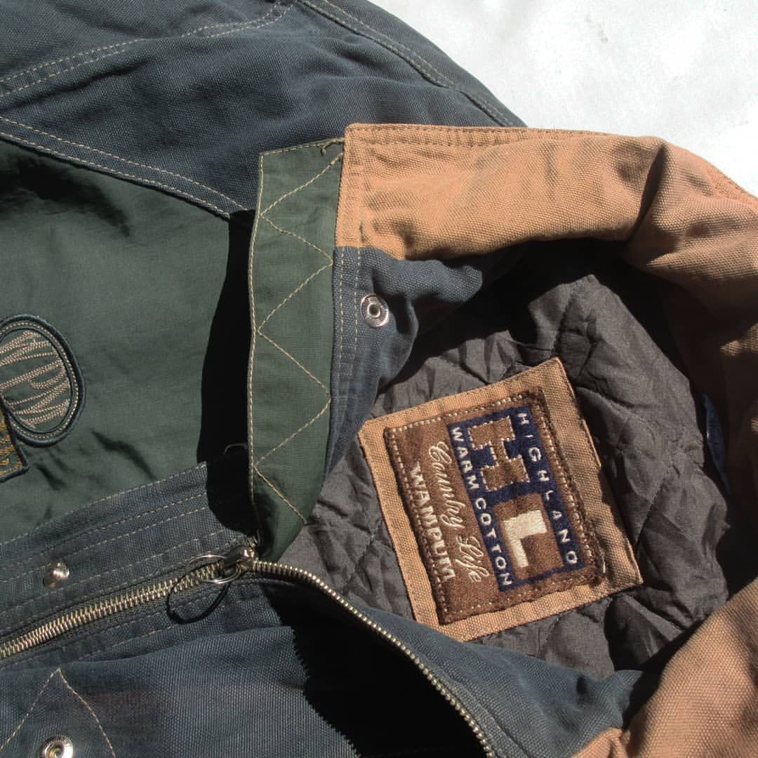 Highland × Highland 2000 × Massimo Osti Vintage highland Warm cotton Wampum jacket made in italy Size US L / EU 52-54 / 3 - 7 Thumbnail