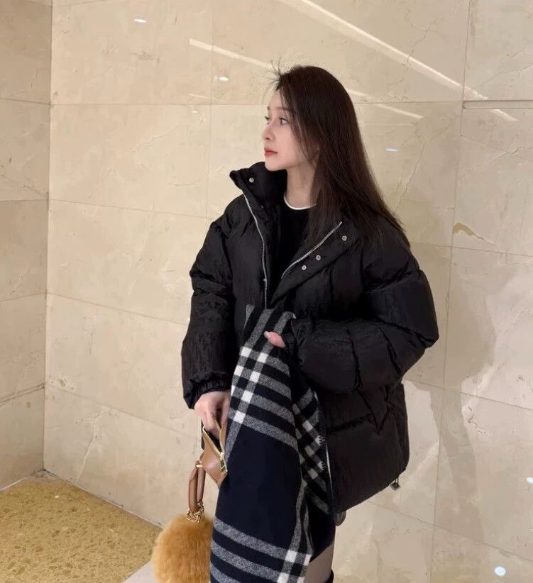 Dior Dior Black logo full-print lapel long-sleeved down jacket Size US M / EU 48-50 / 2 - 8 Thumbnail
