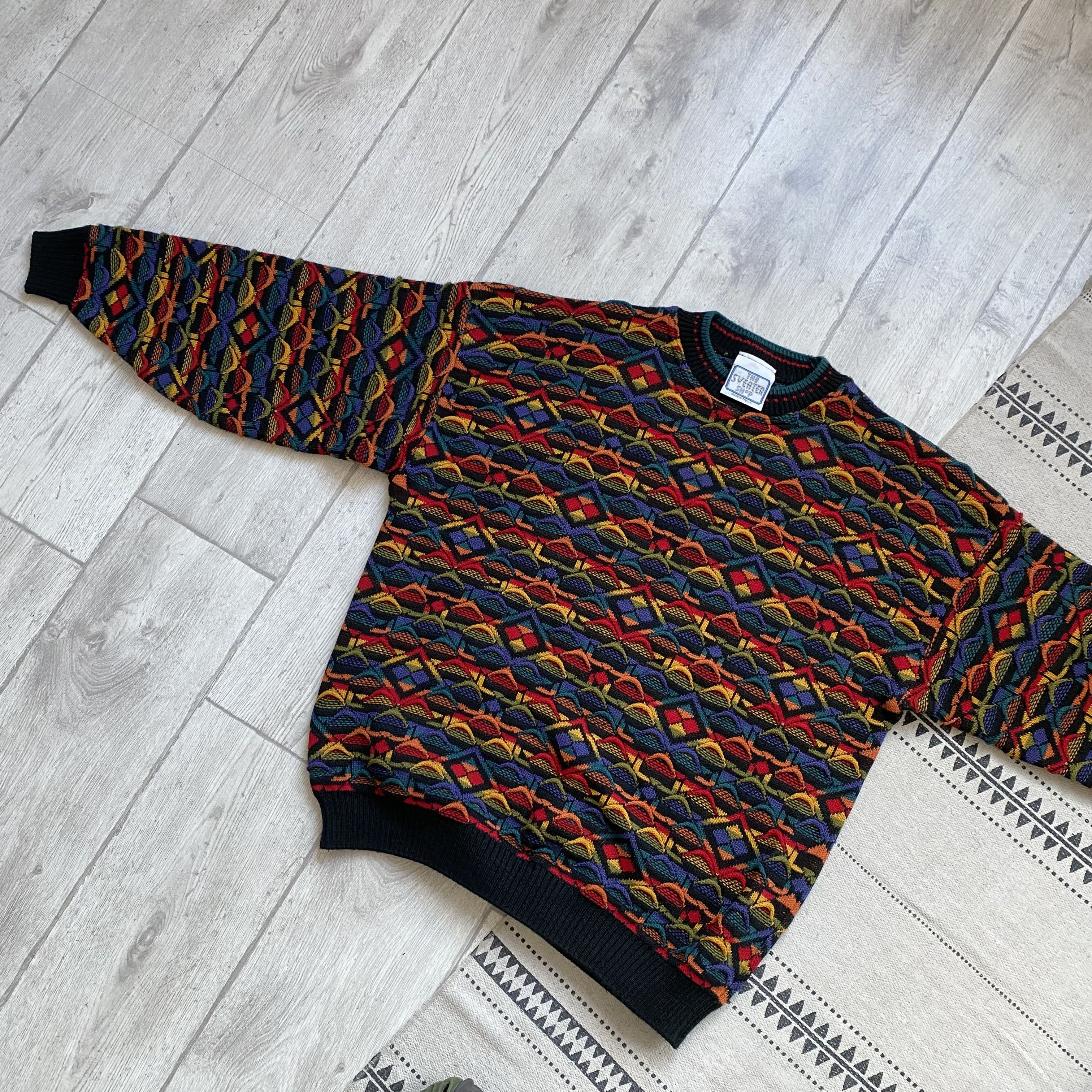 Coogi Vintage 90s Coggi Style knit Cozy sweater Y2K Tundra Size US L / EU 52-54 / 3 - 9 Thumbnail