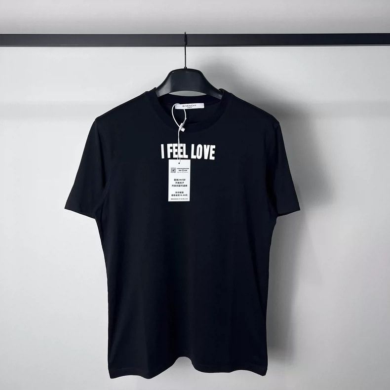 Givenchy Givenchy Chest Letter Short Sleeve T-Shirt Classic Black S Size US M / EU 48-50 / 2 - 1 Thumbnail
