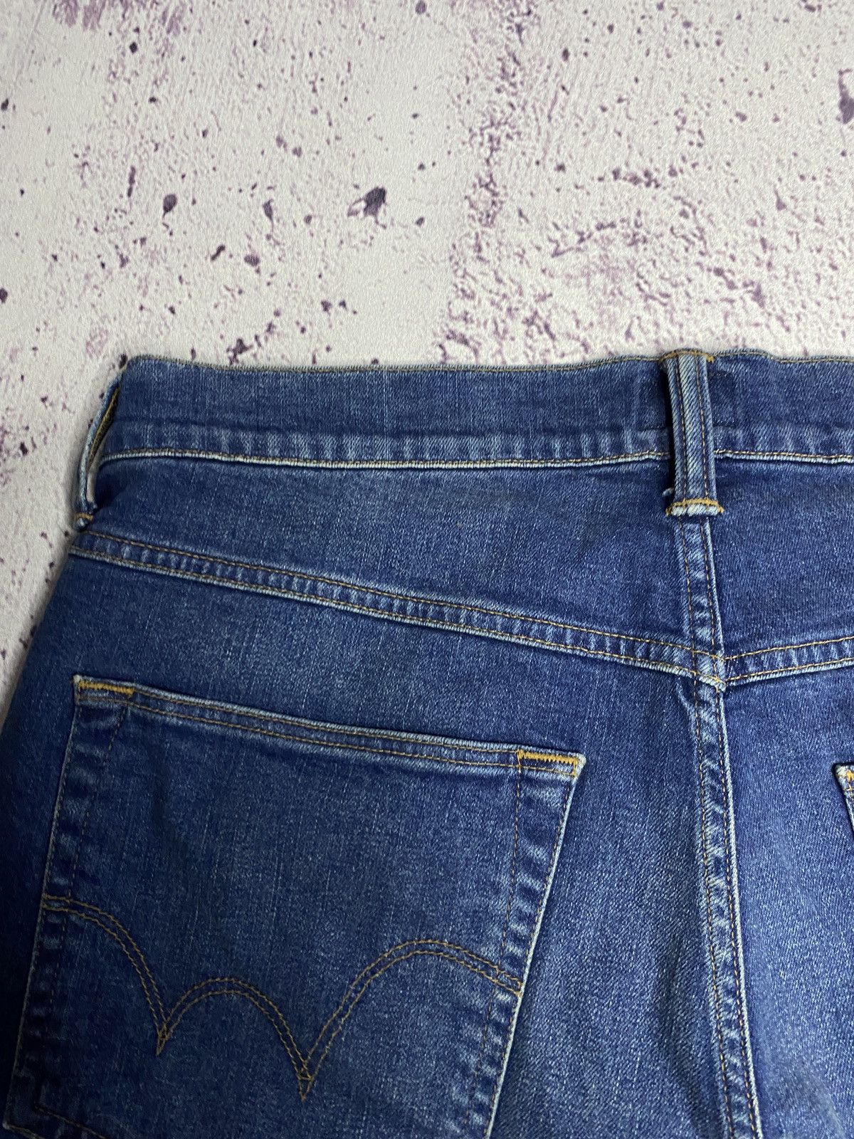 Edwin 🙋🏻‍♂️MENS vintage Edwin denim shorts streetwear Size US 34 / EU 50 - 2 Thumbnail