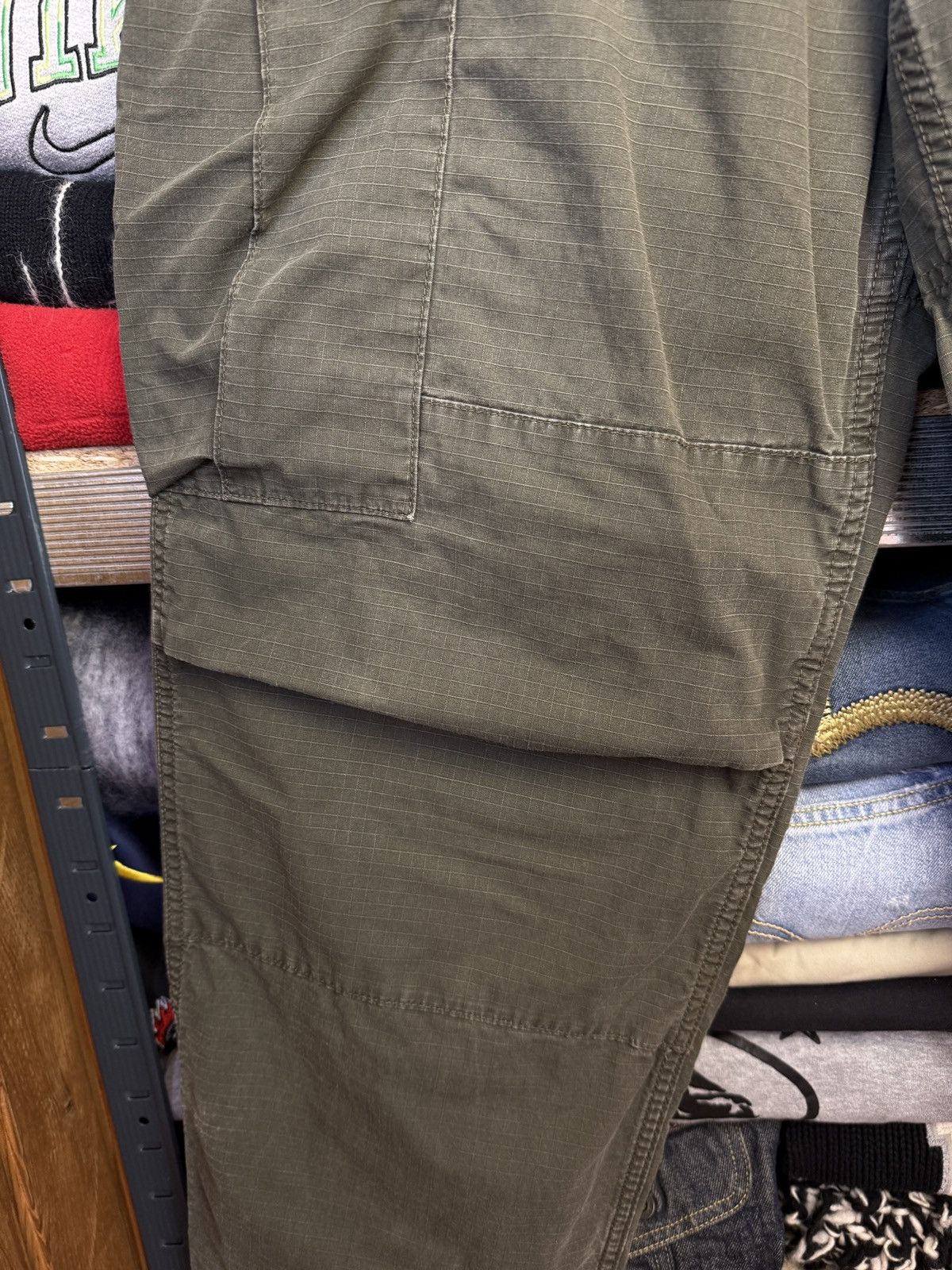 Carhartt Carhartt Vintage Cargo Distress Faded Pants Size US 32 / EU 48 - 5 Thumbnail