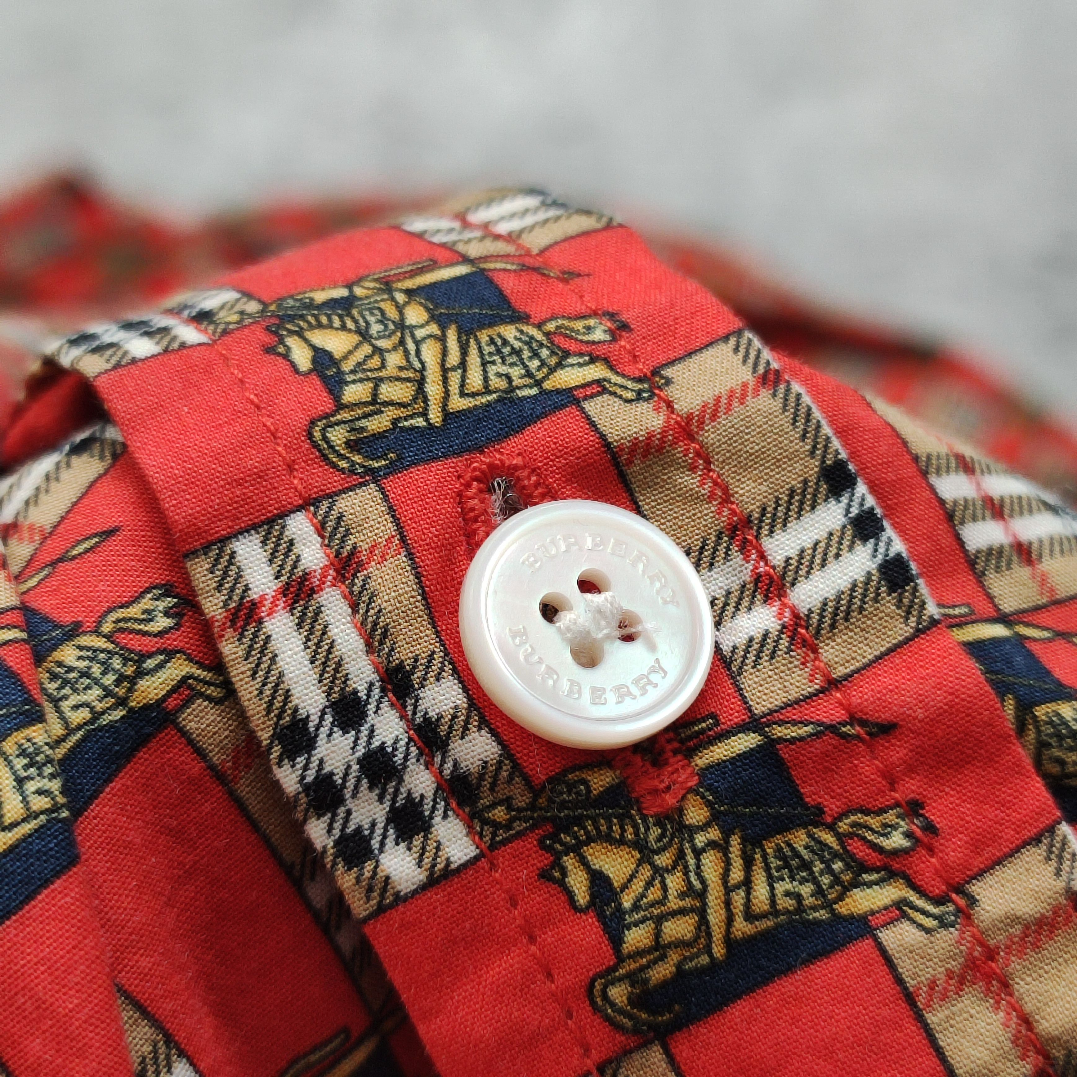 Burberry Burberry London x Christopher Bailey Check Nova Logo Shirt Size US L / EU 52-54 / 3 - 8 Thumbnail