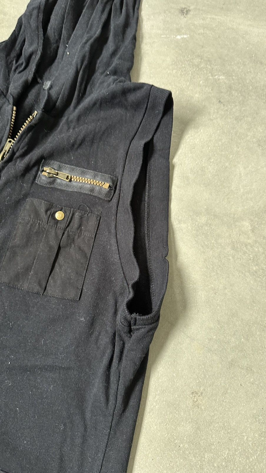Japanese Brand Y2K PALEO2 PUNK GOTH BLACK OUTERWEAR MULTIPOCKET Size US S / EU 44-46 / 1 - 6 Thumbnail