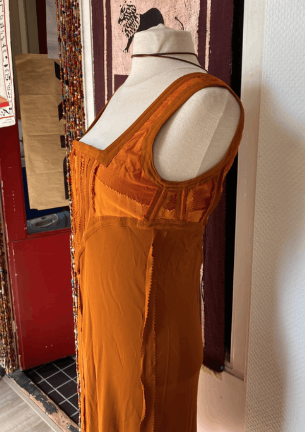Jean Paul Gaultier × Vintage Jean Paul Gaultier Mesh Dress Corset Bondage Lace upVintage Size M / US 6-8 / IT 42-44 - 11 Thumbnail