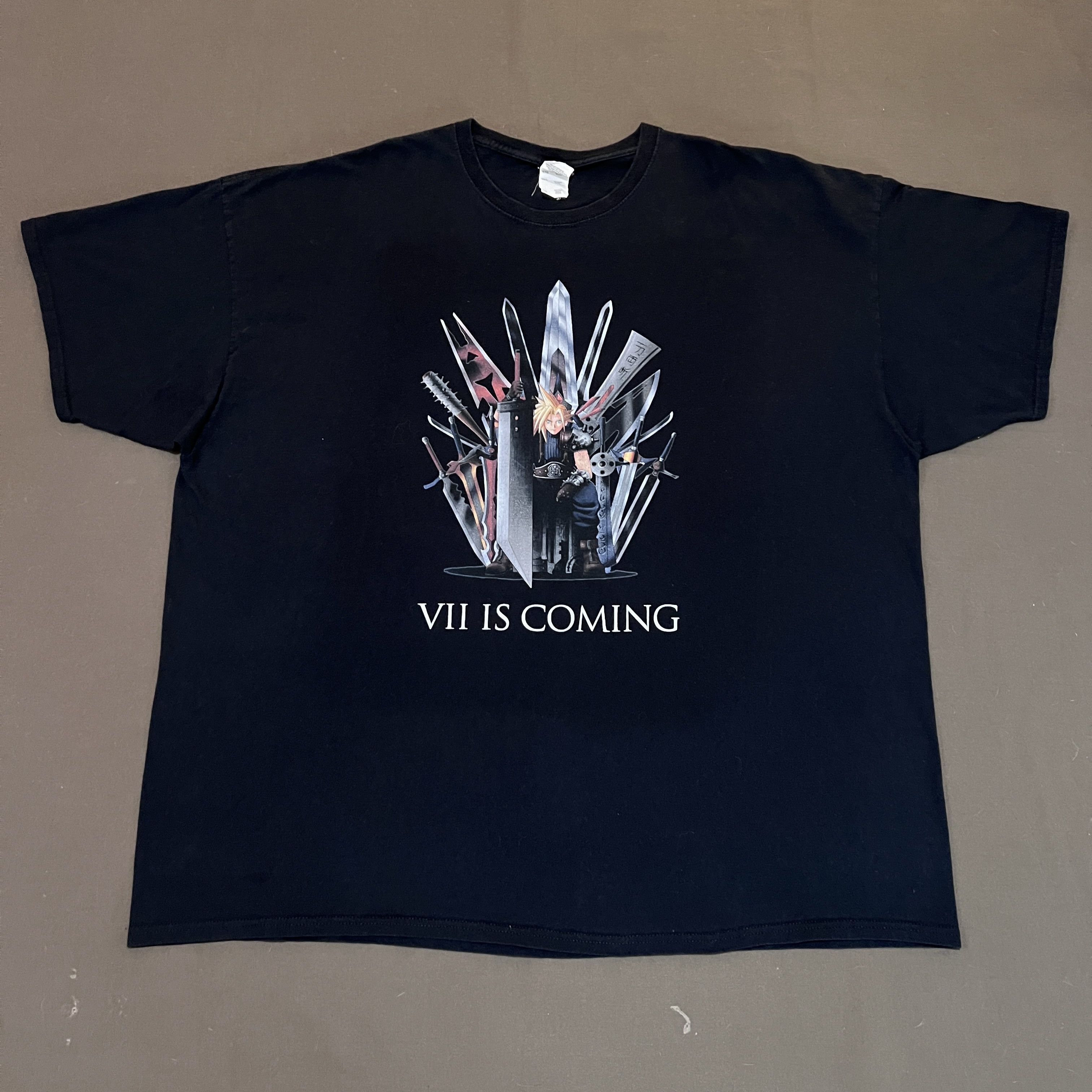 Playstation Vintage Y2K Final Fantasy VII 7 Tee4XL Oversized Manga Anime Size US XXL / EU 58 / 5 - 4 Thumbnail