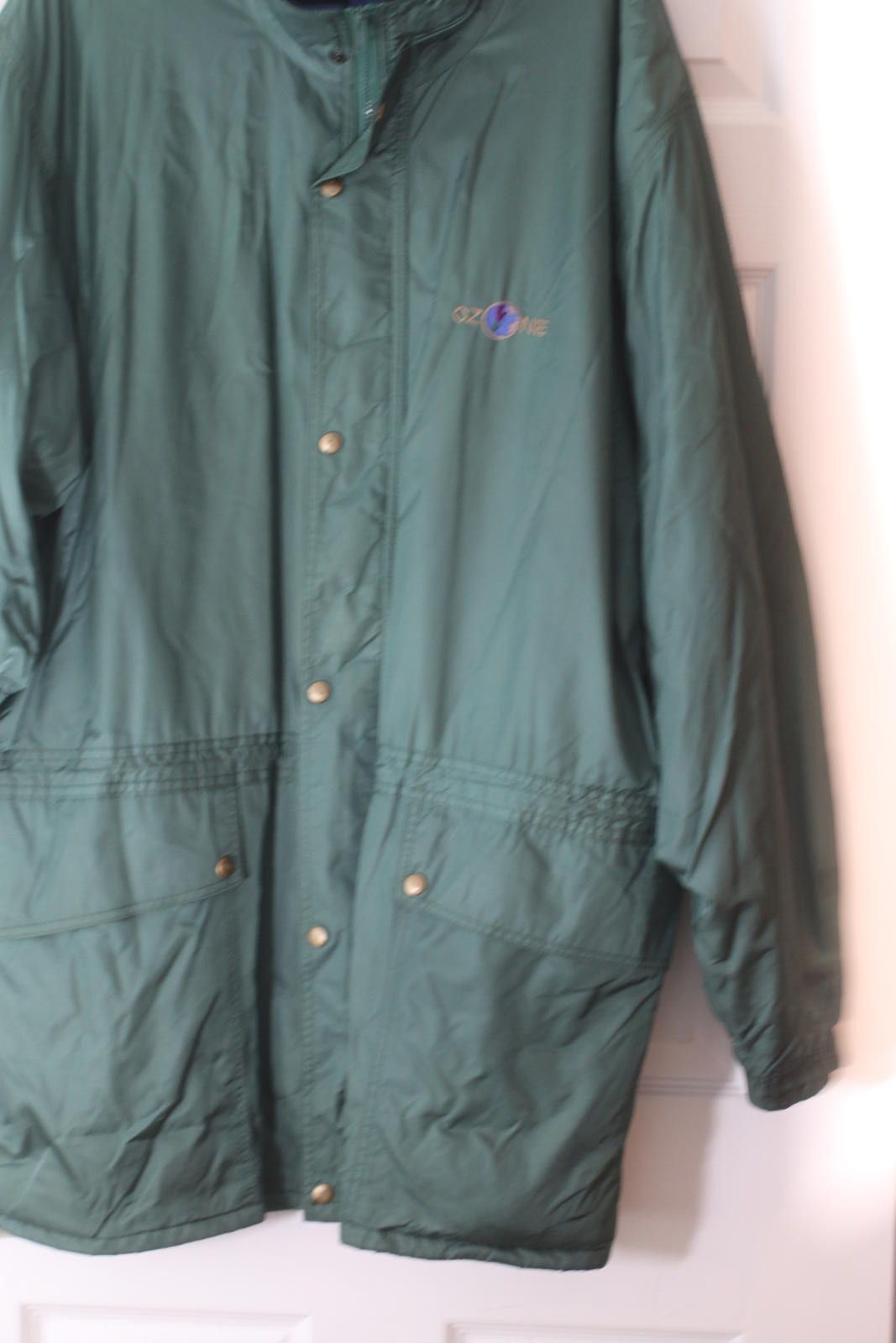 Other Ozone Green Nylon Jacket 3XL Vintage Outdoor WindbreakerCoat Size US XXL / EU 58 / 5 - 2 Thumbnail