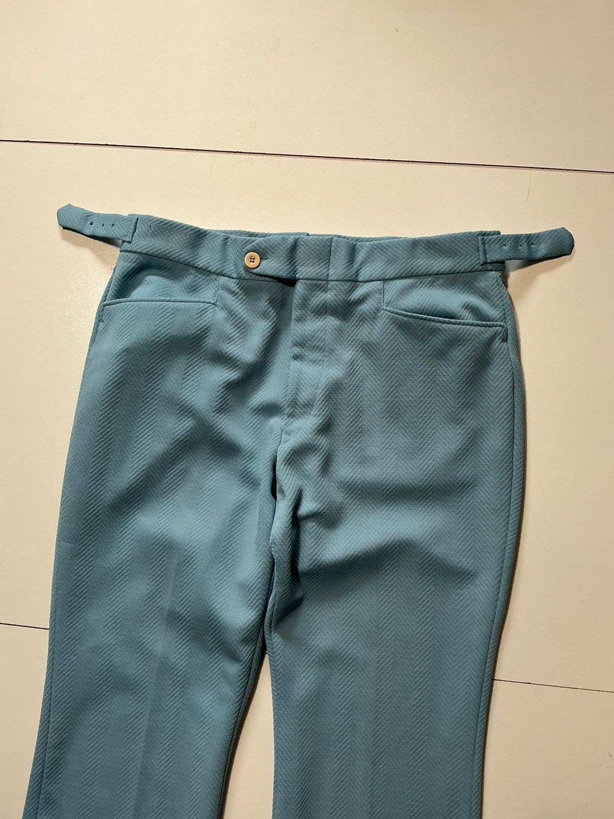 McGregor Vintage 60s 70s Mcgregor Polyester Disco Flare Dress Pants Size US 38 / EU 54 - 6 Thumbnail