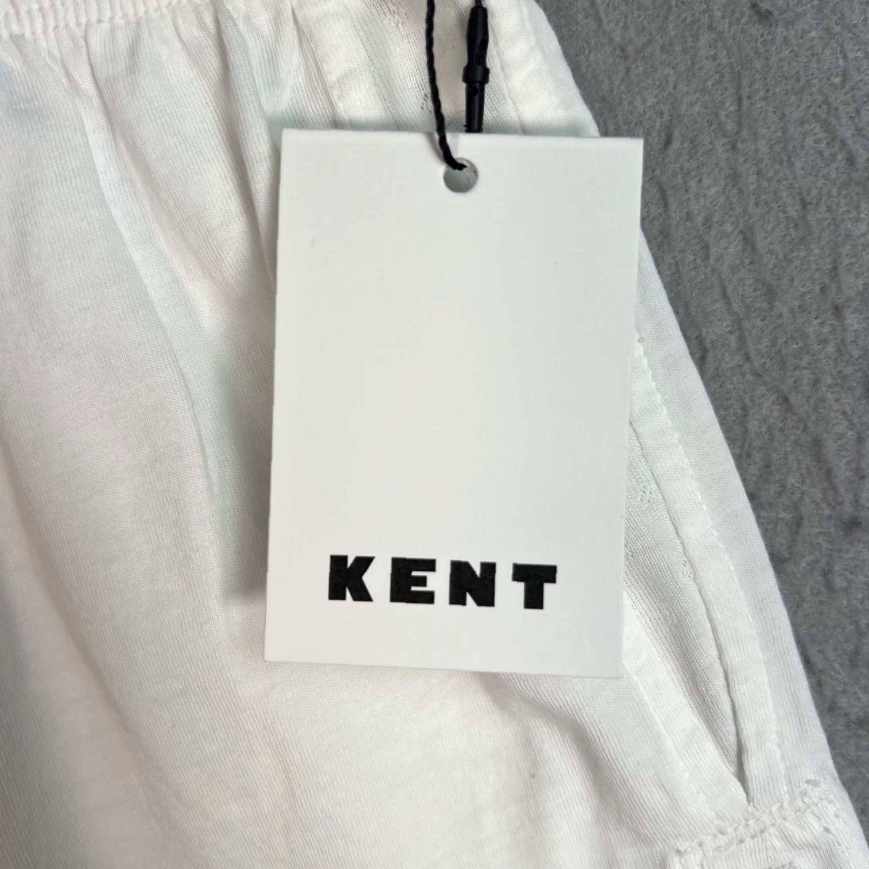 Vintage Kent Womens Small White Organic Cotton Lounge Shorts Lightweight Fabric Shirt? Size 28" / US 6 / IT 42 - 4 Thumbnail