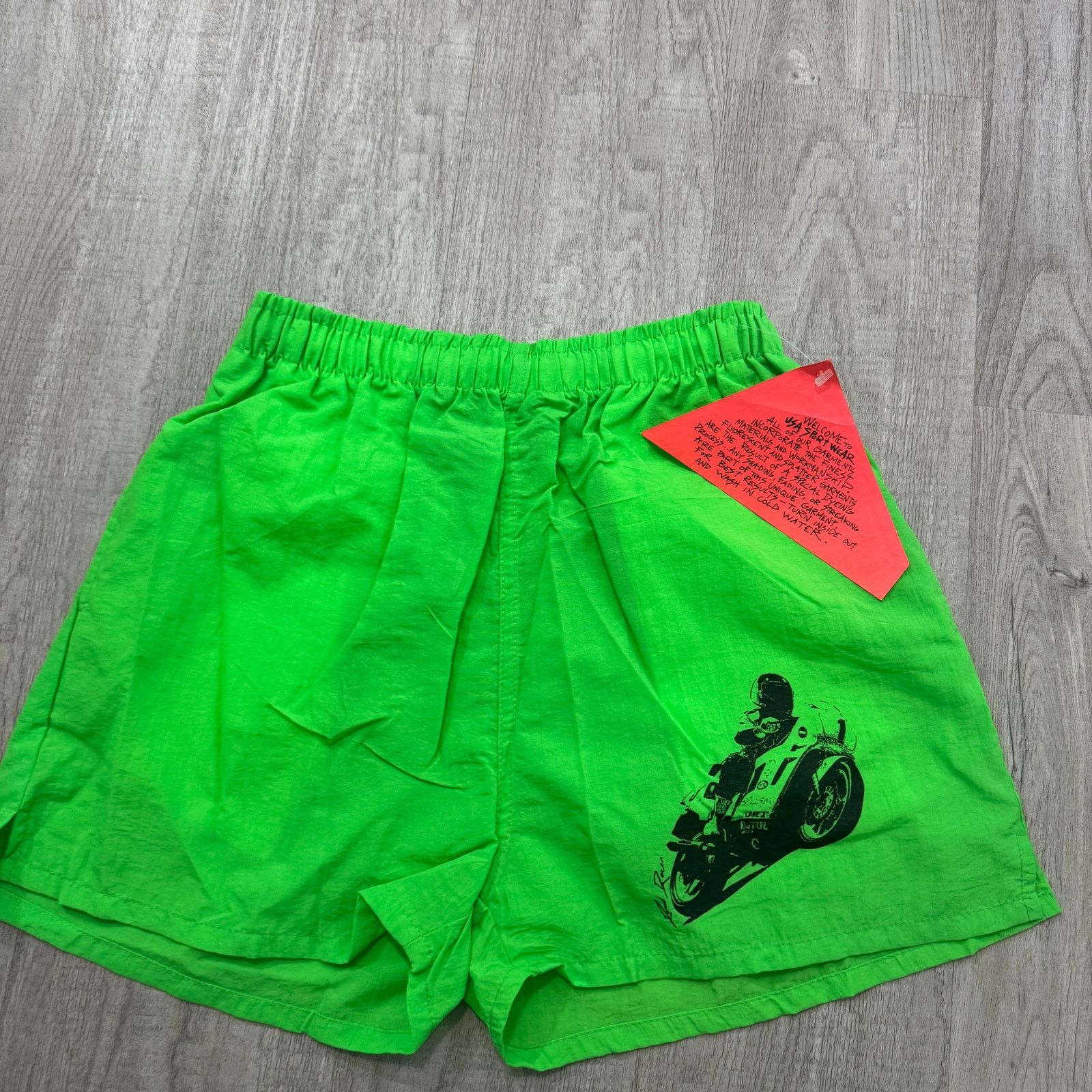 Vintage NEW Vintage USA Sport Surf Shorts Mens Small Green 80s Size US 26 / EU 42 - 2 Thumbnail