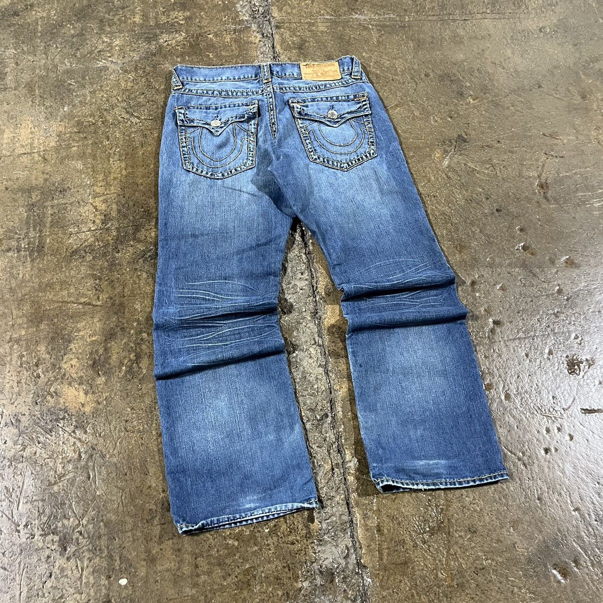 True Religion Crazy Vintage Y2K True Religion Jeans Hip-Hop Skater Unique Size US 36 / EU 52 - 3 Thumbnail