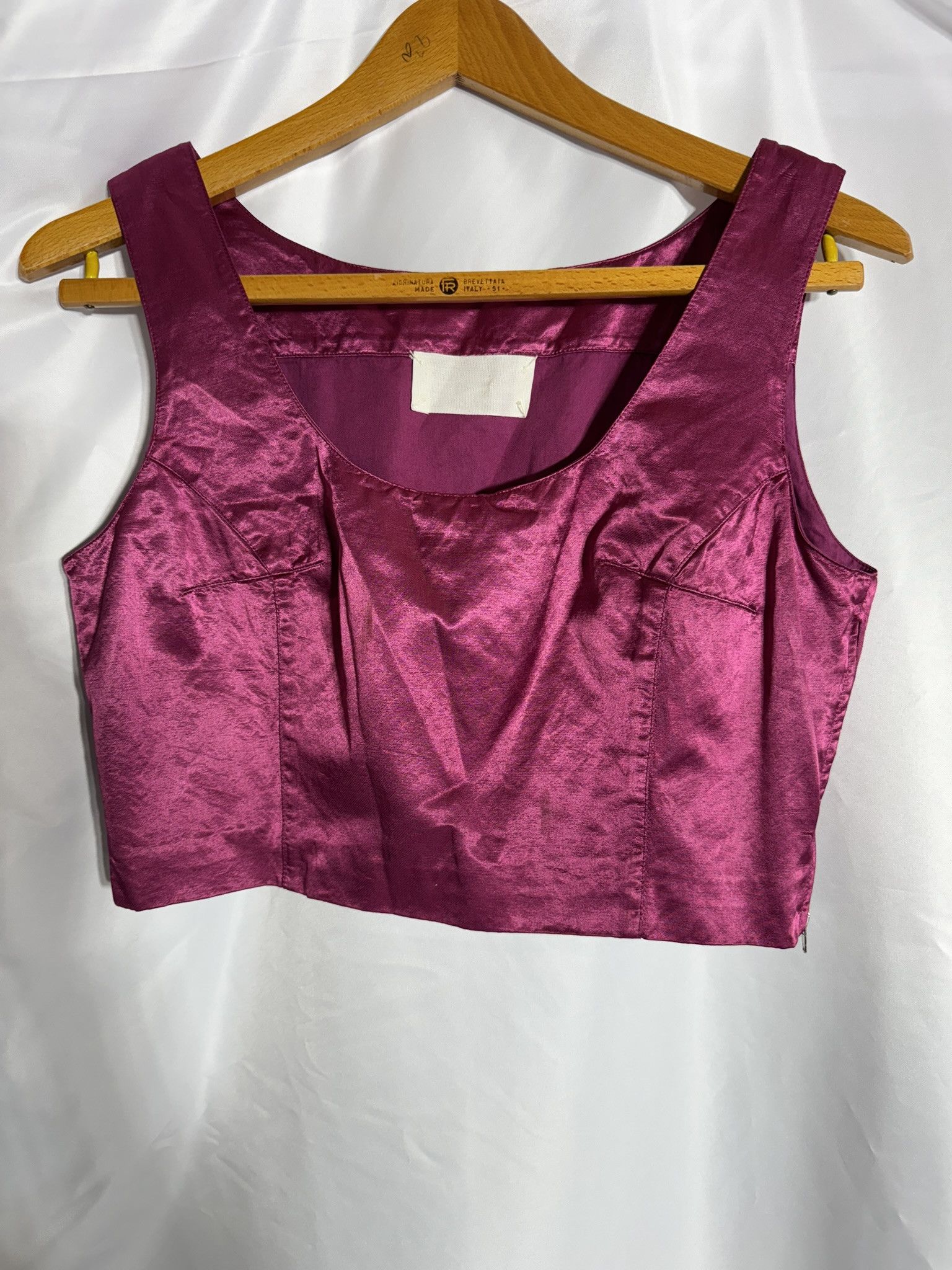 Maison Margiela Runway Martin Margiela Fall 1995 LOOK 27 Pink Satin Corset Size M / US 6-8 / IT 42-44 - 1 Thumbnail