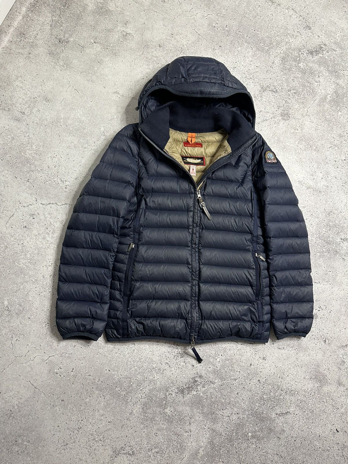 Parajumpers Parajumpers Super Light Weight Puffer Zip Hooded Jacket Navy Size M / US 6-8 / IT 42-44 - 4 Thumbnail