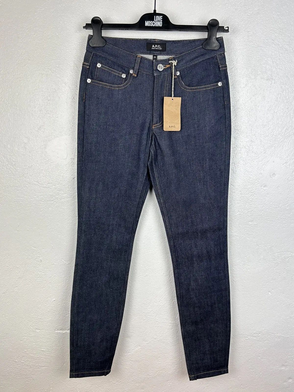 A.P.C. BNWT A.P.C. Jean Moulant Womens Jeans In Size 24 Size 24" / US 00 / IT 34 - 1 Thumbnail