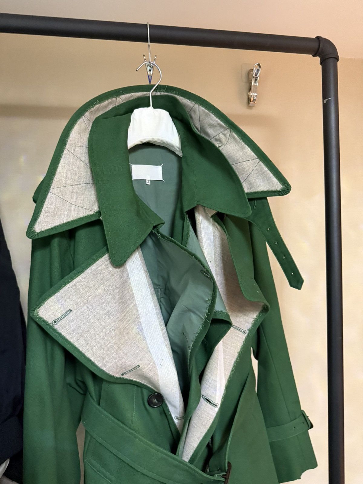 Maison Margiela Maison Margiela FW20 Co-Ed deconstructed double layer coat Size US S / EU 44-46 / 1 - 9 Thumbnail