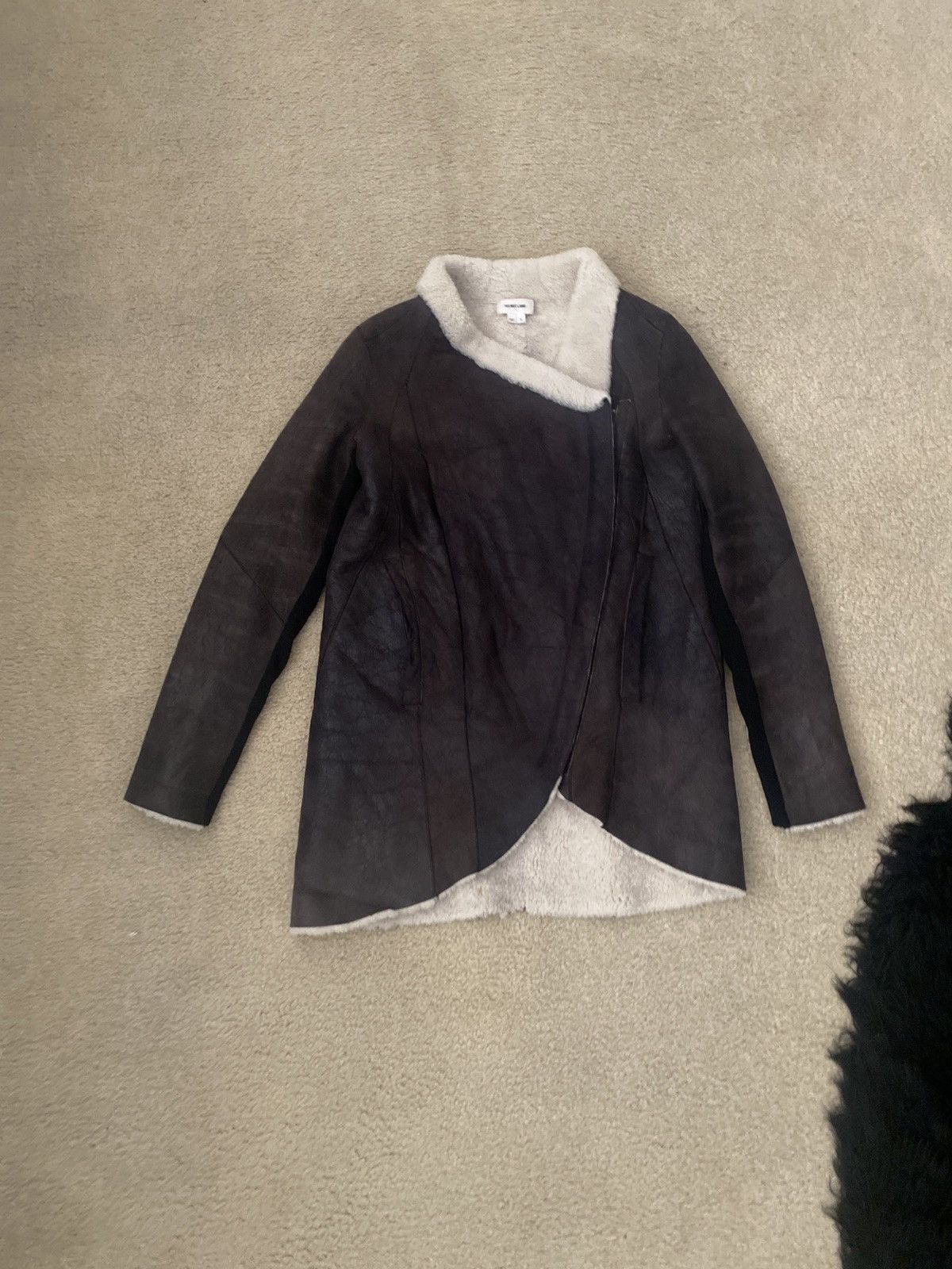 Helmut Lang Helmut Lang Brown Lamb Shearling Jacket Size S / US 4 / IT 40 - 1 Thumbnail