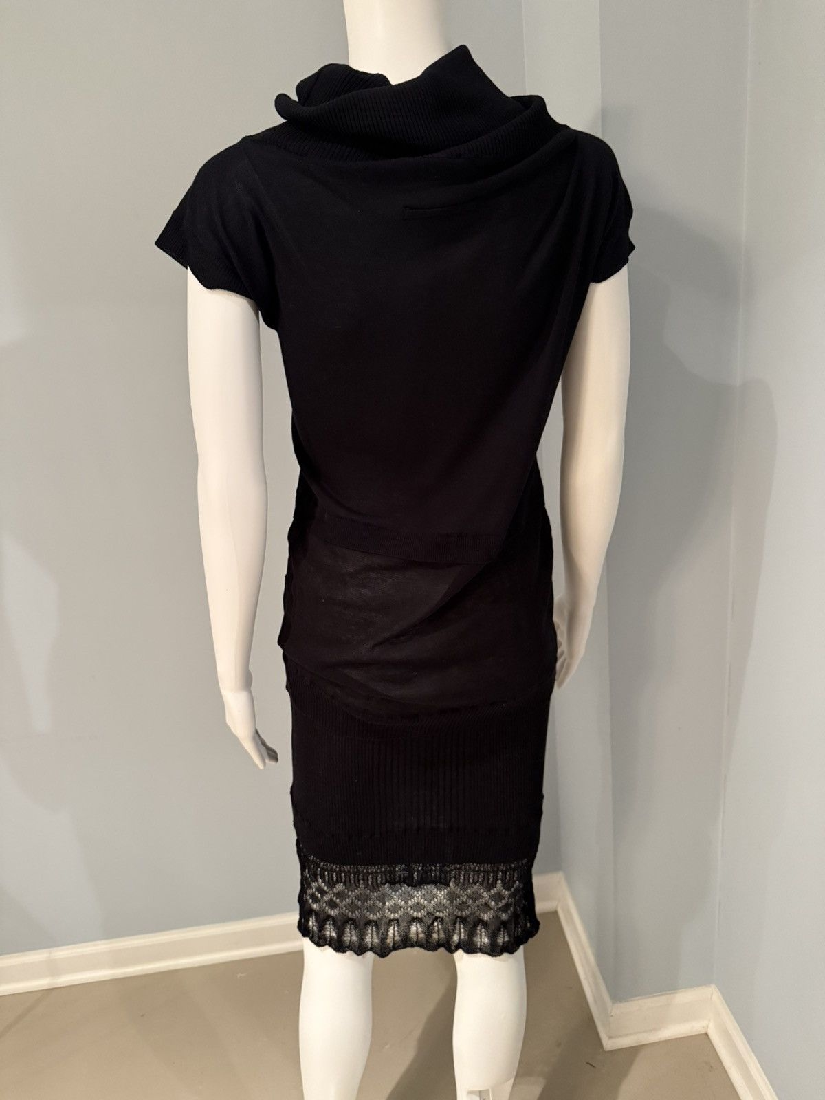 Jean Paul Gaultier Vintage Jean Paul Gaultier 3 tier / turtleneck dress Size S / US 4 / IT 40 - 3 Thumbnail
