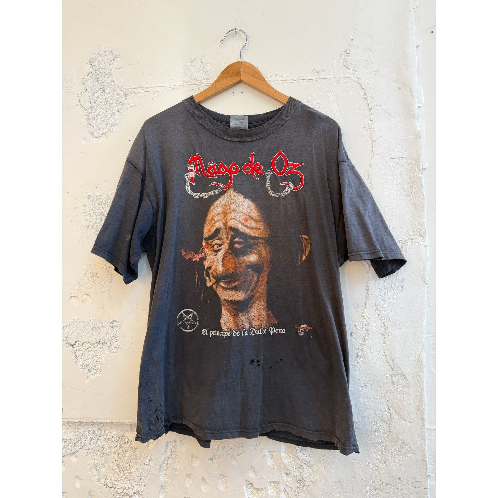 Vintage Vintage Mago de Oz Graphic Tee Size US XL / EU 56 / 4 - 1 Thumbnail