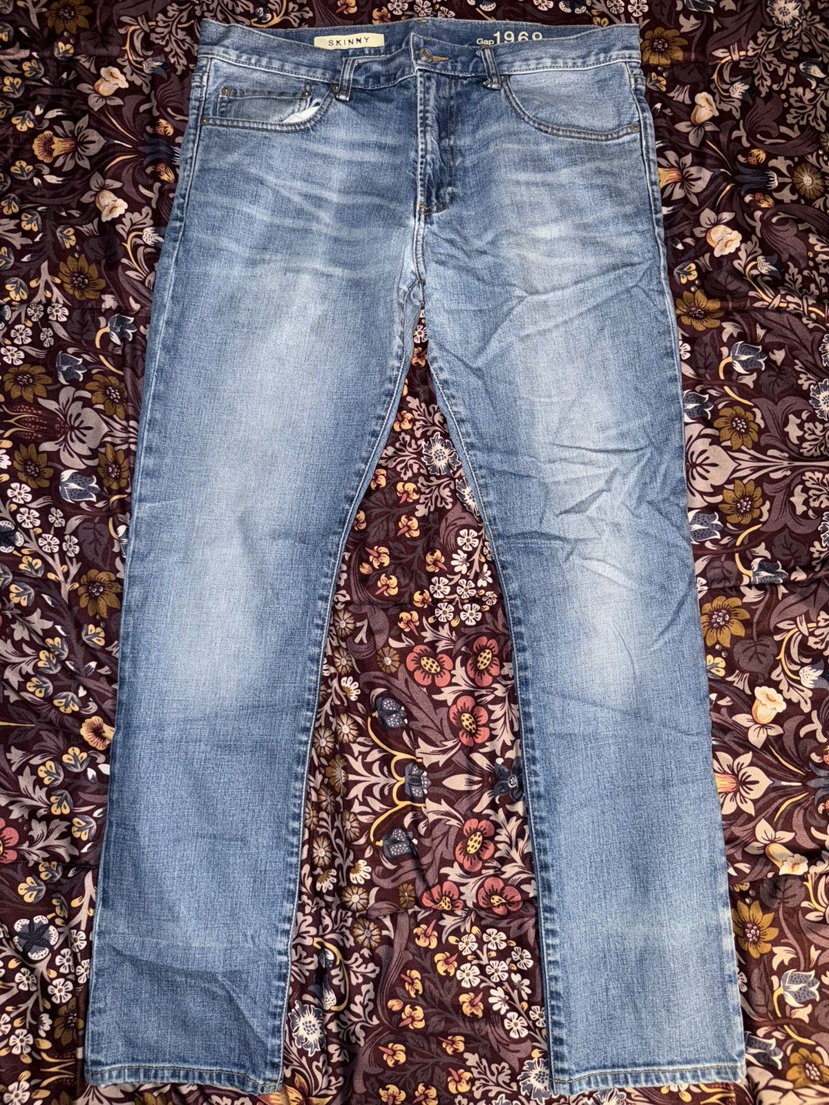 Gap 1969 Pool Shark Skinny Jean Size US 34 / EU 50 - 1 Thumbnail