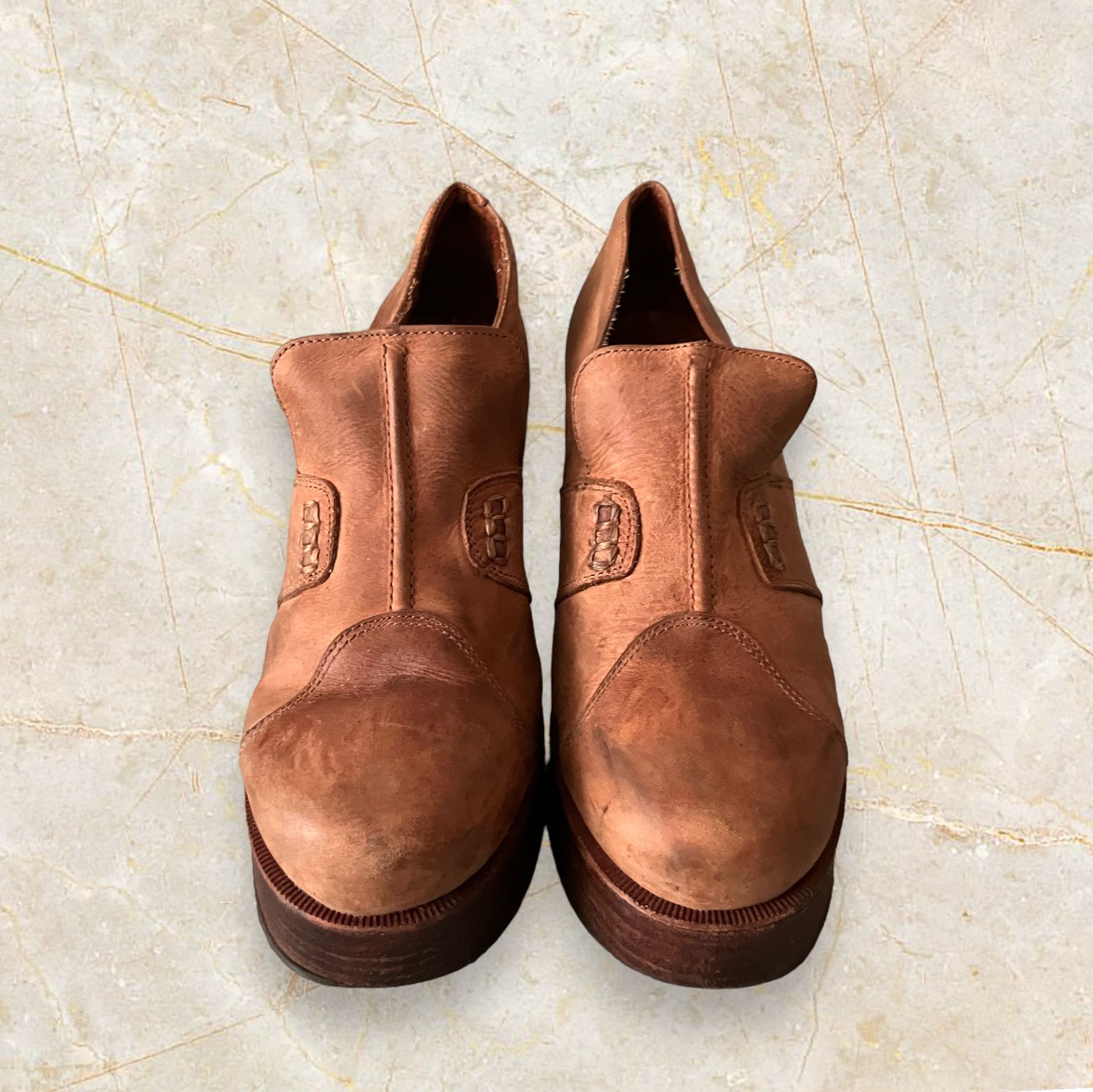 Designer × Vintage Iconic vintage 90s El Danets Mega Platform Chunky Size US 8.5 / IT 38.5 - 3 Thumbnail