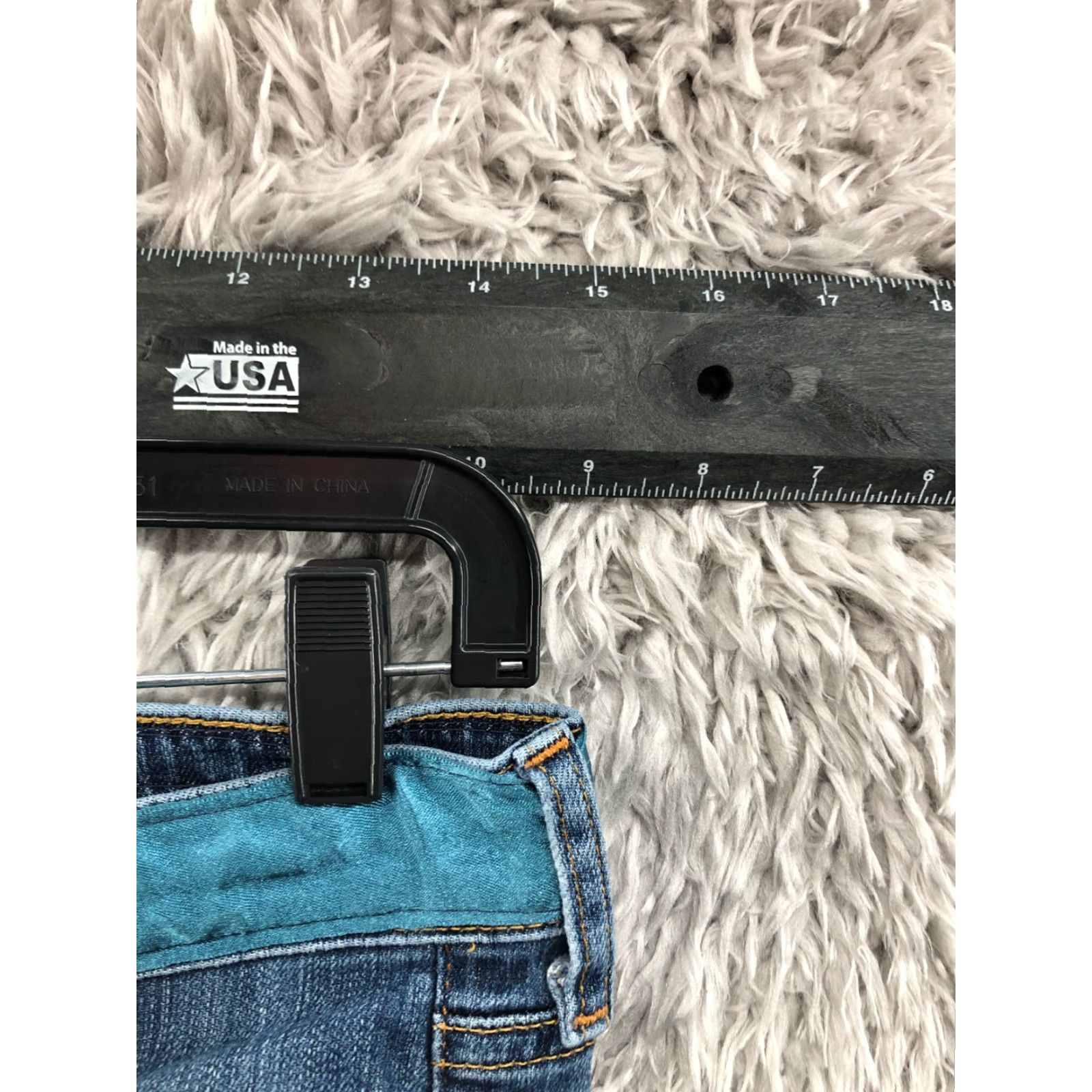 Denime AG Adriano Goldschmied The Legging Super Skinny Jeans Women's 28 Blue Dark Wash 5-Pocket Denim Mid Rise Size 28" / US 6 / IT 42 - 2 Thumbnail