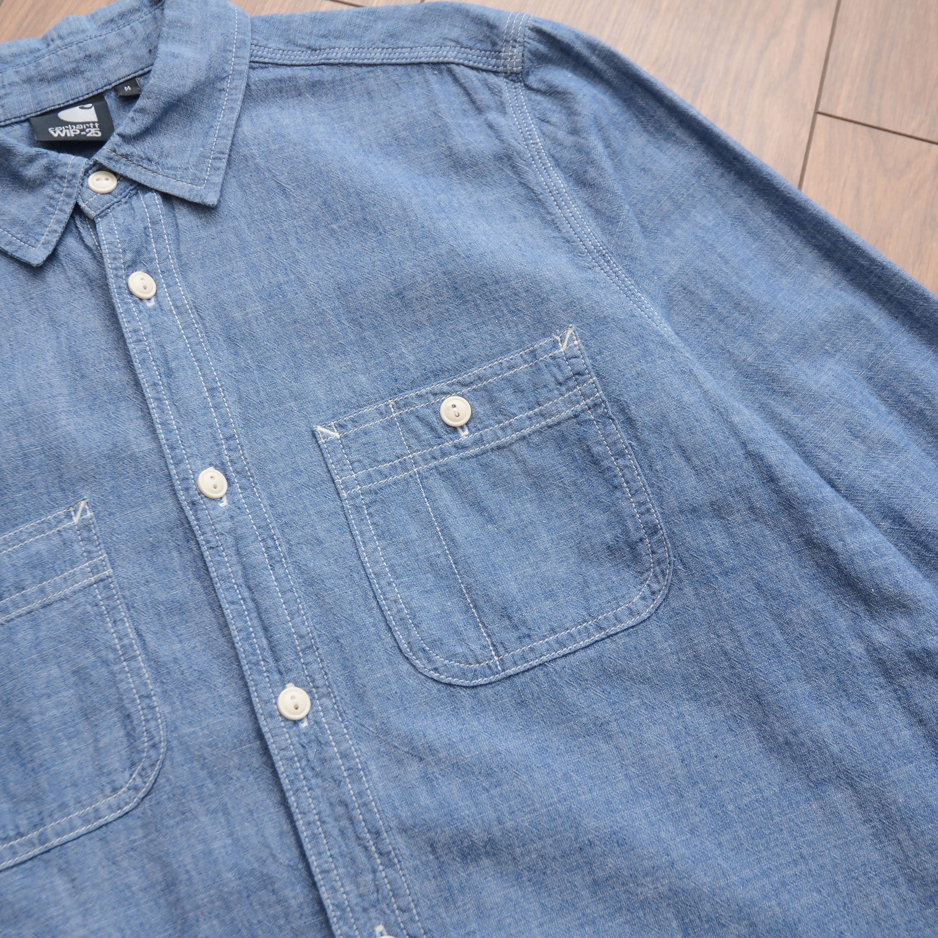 Carhartt Wip Carhartt WIP - 25 Clink Shirt Denim Worker Limited Unisex Size US M / EU 48-50 / 2 - 8 Thumbnail