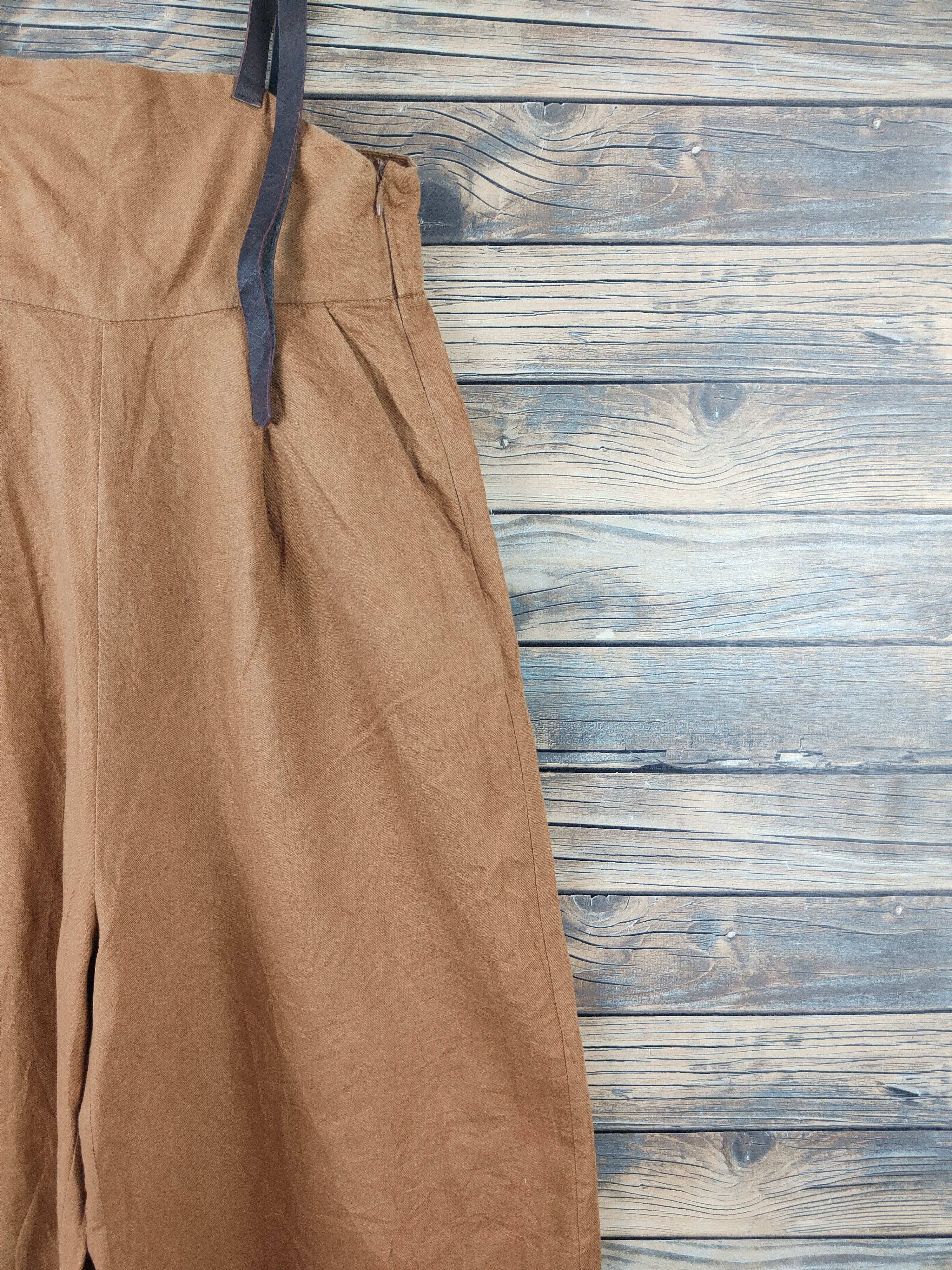 Japanese Brand × Vintage Streetwear Vintage Japan Brand Brown Adjust Strap Jumpsuit Size 26" / US 2 / IT 38 - 8 Thumbnail