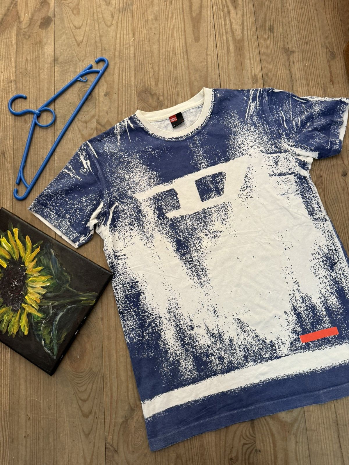 Diesel × Vintage Diesel vintage tie dye tee Size US L / EU 52-54 / 3 - 3 Thumbnail