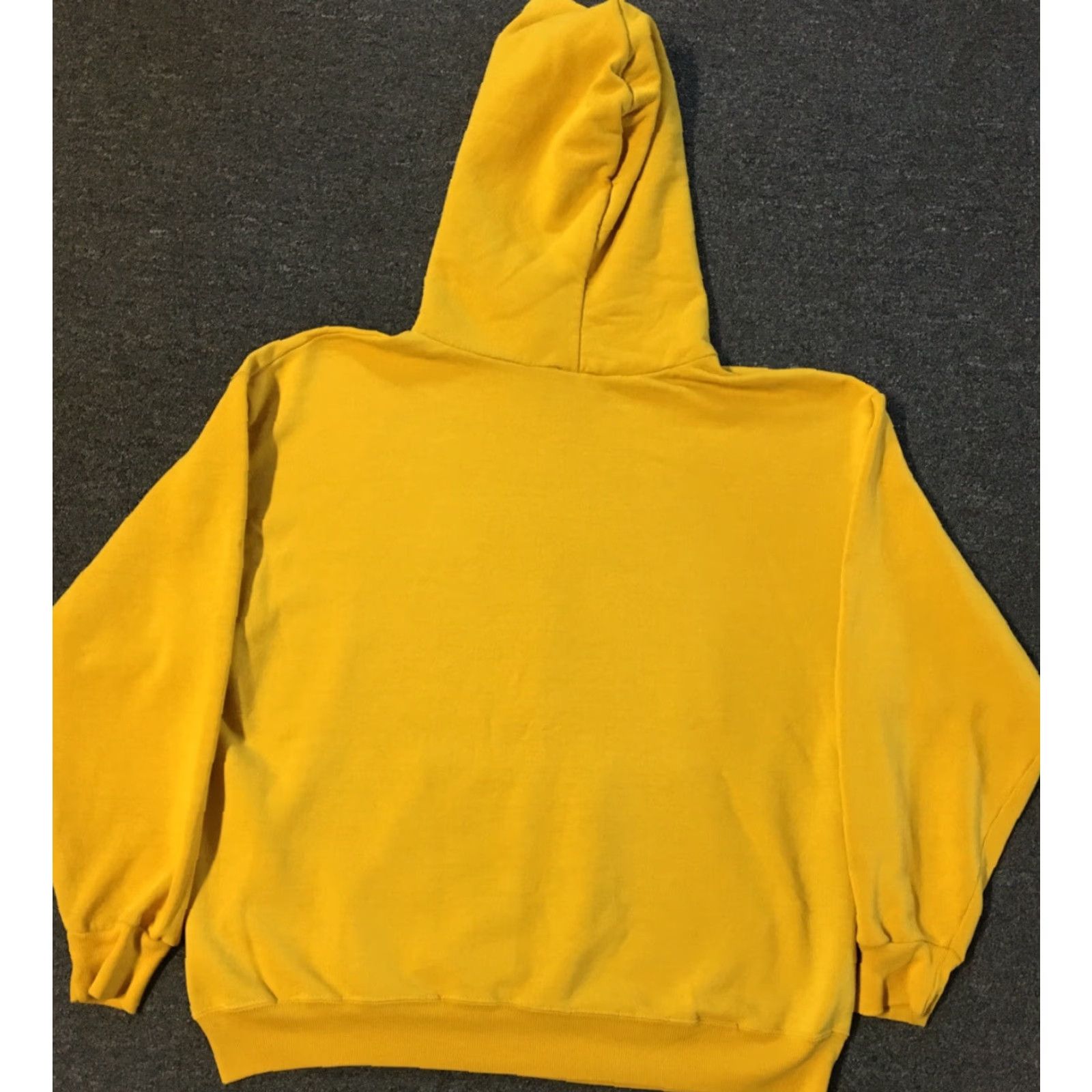 Vintage VINTAGE ASU 90s Hoodies Sweatshirt L Yellow Arizona State University Faded Spellout Hoodie Mens Size US L / EU 52-54 / 3 - 6 Thumbnail