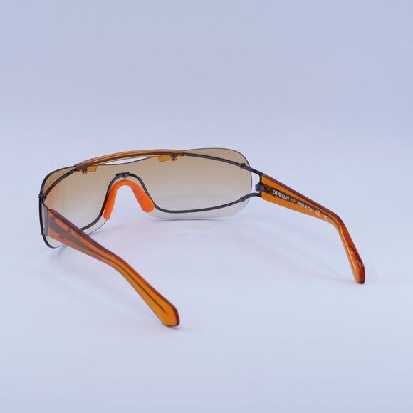 Off-White Off-White OERI103 BIG WHARF 7720 Sunglasses Gunmetal/Orange Size ONE SIZE - 5 Thumbnail