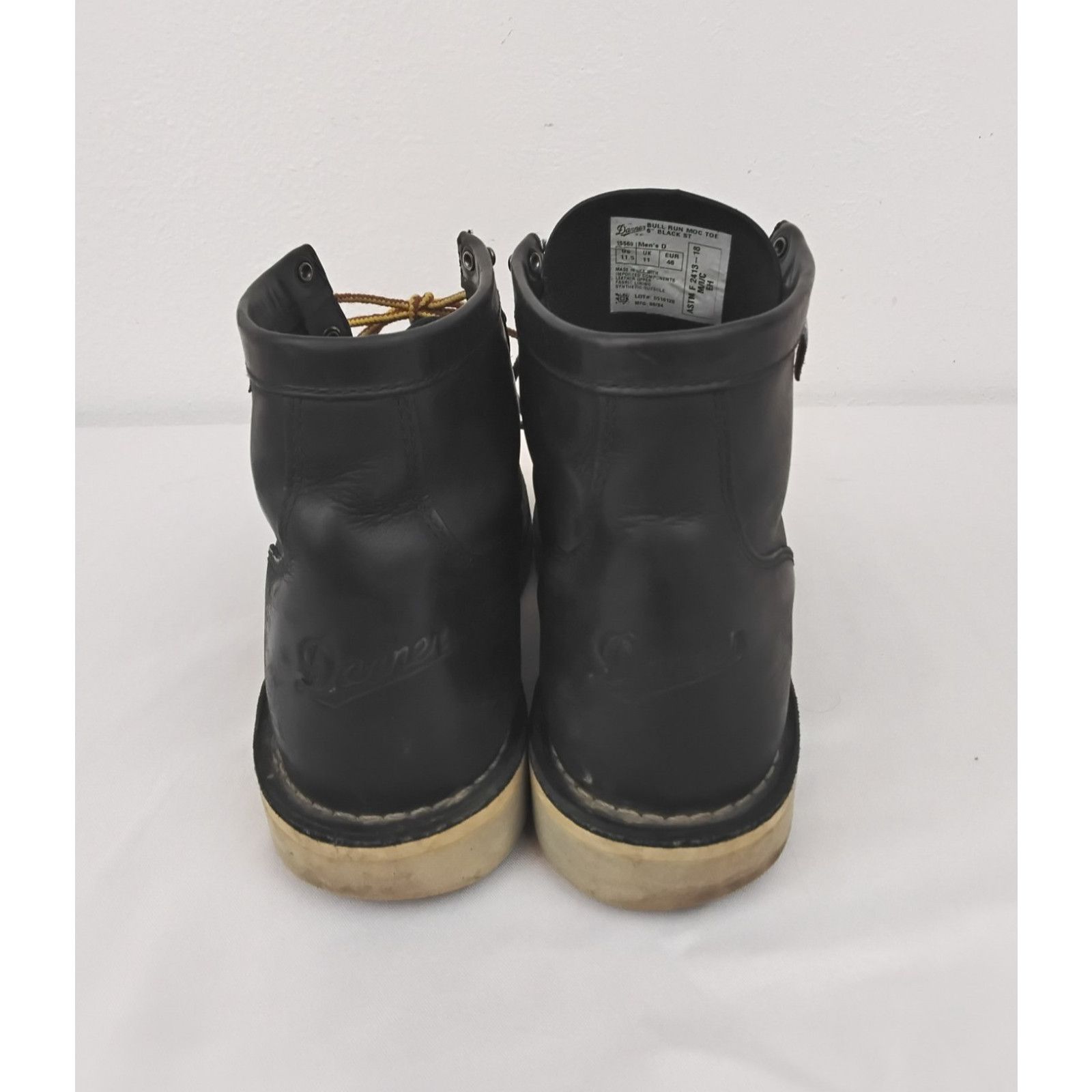 Danner Danner Bull Run Moc Toe Work Boot Men's 11.5 Black Steel Toe Size US 11.5 / EU 44-45 - 5 Thumbnail