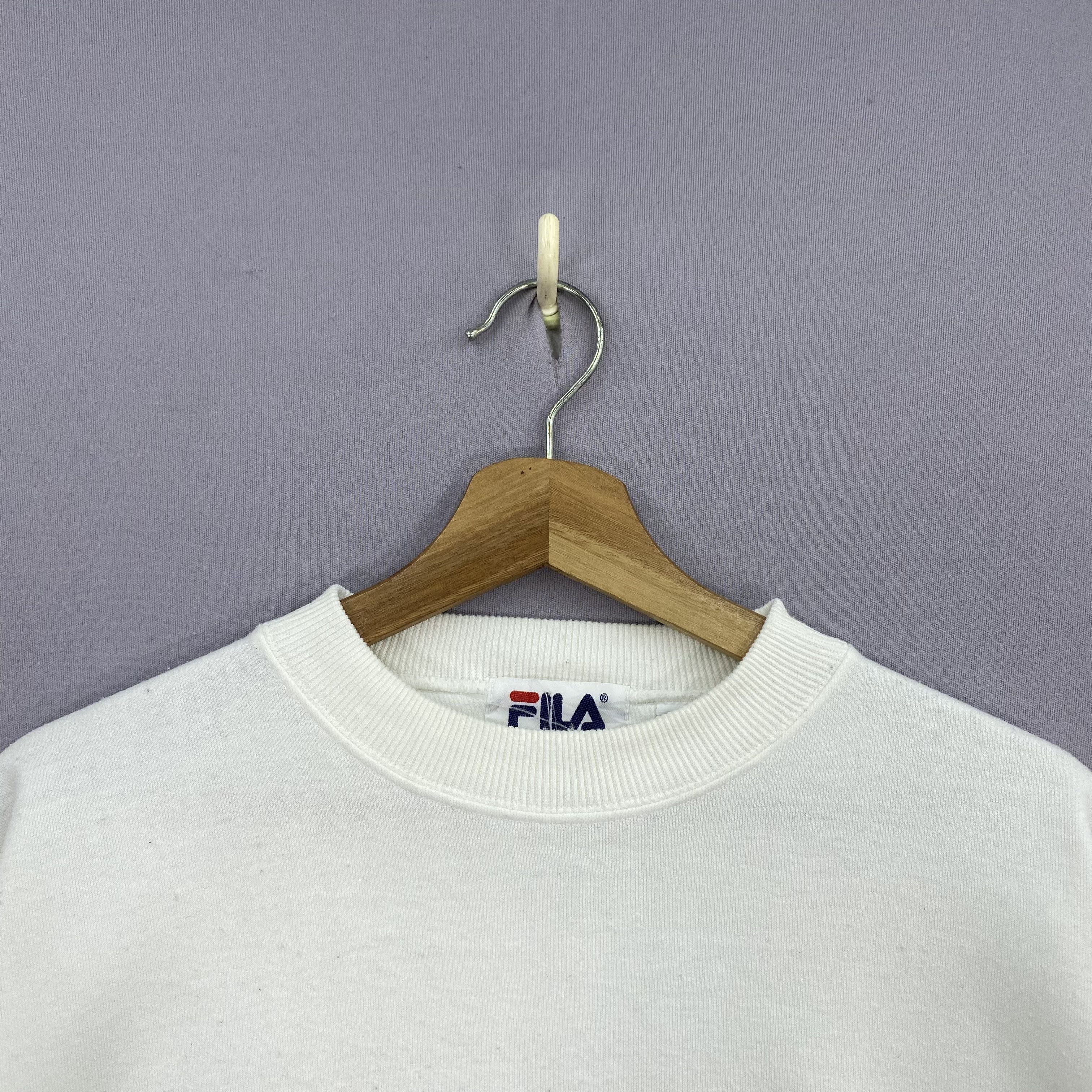 Fila Vintage 90s Fila Biella Italia Pullover Sweatshirt Size US L / EU 52-54 / 3 - 4 Thumbnail