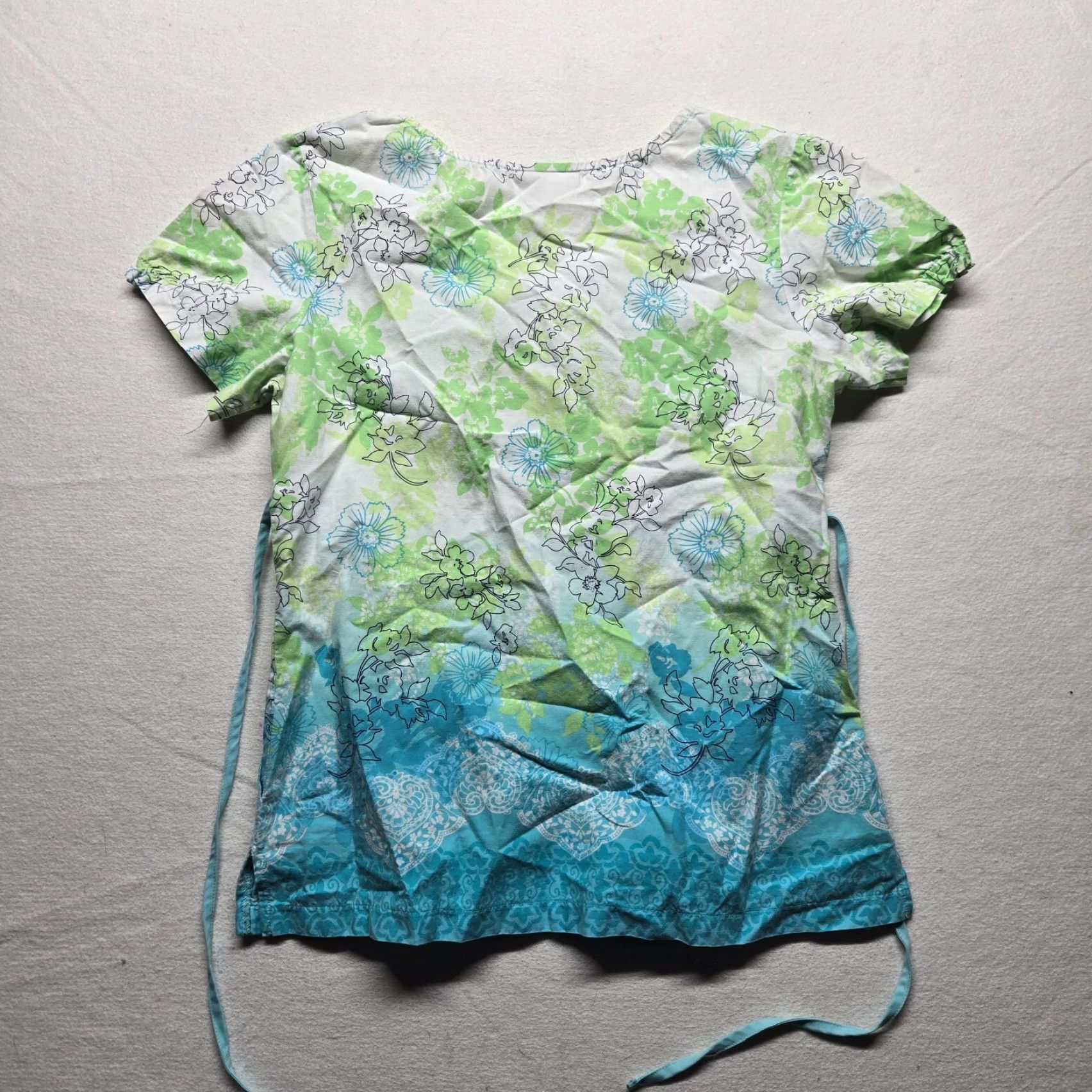 Vintage Katherine Heigl Short Sleeve Scrub Top Shirt Adult Medium Womens Size M / US 6-8 / IT 42-44 - 6 Thumbnail